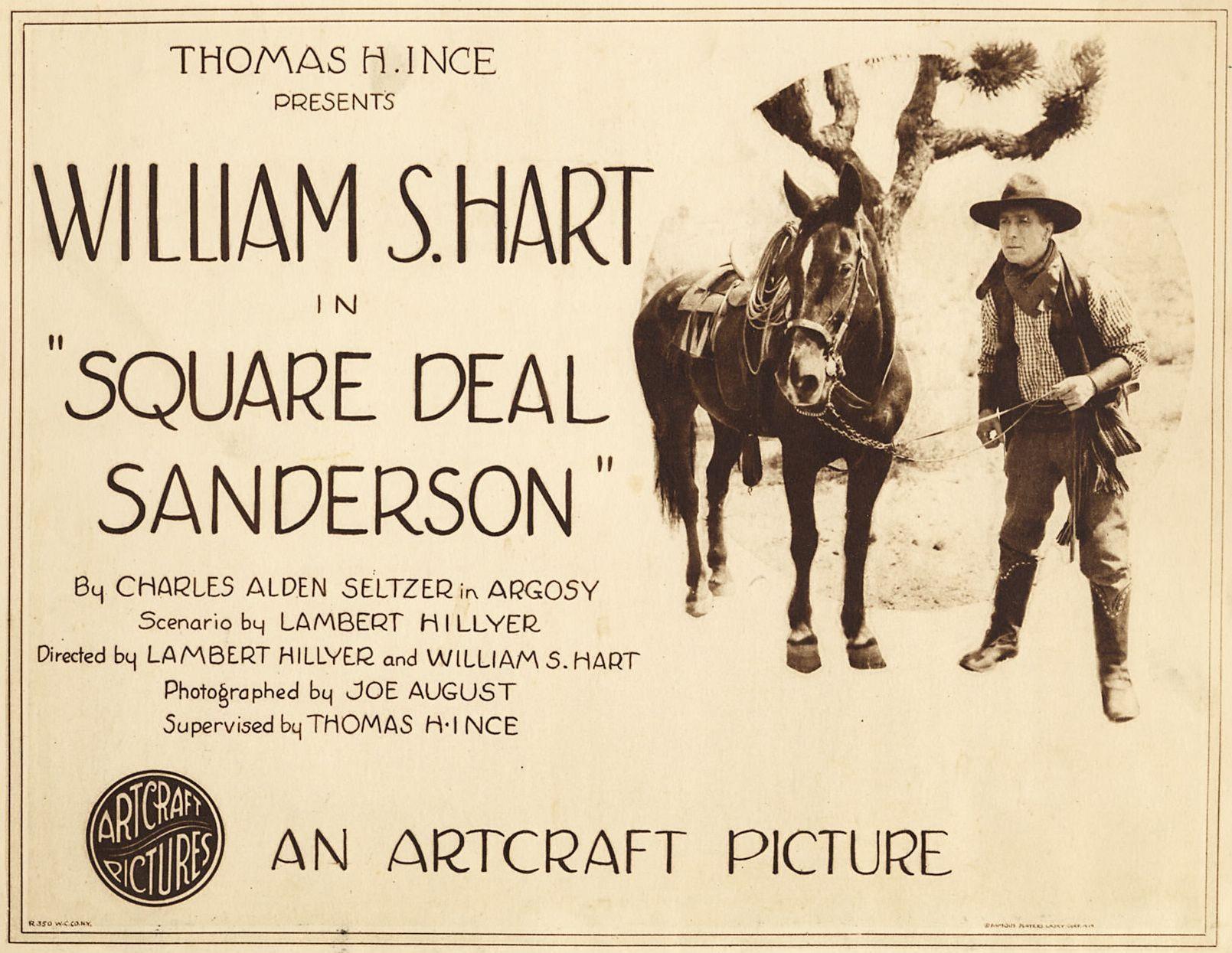 Постер фильма Square Deal Sanderson