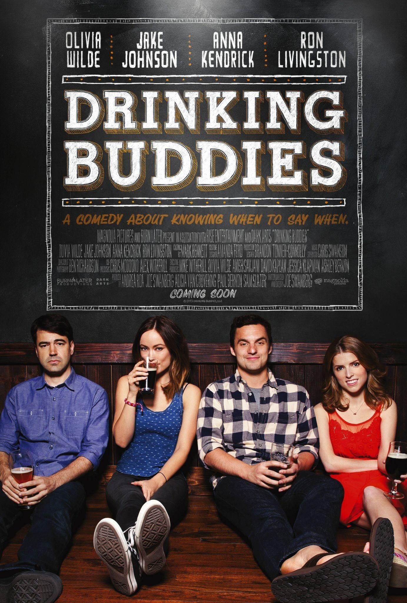 Постер фильма Собутыльники | Drinking Buddies