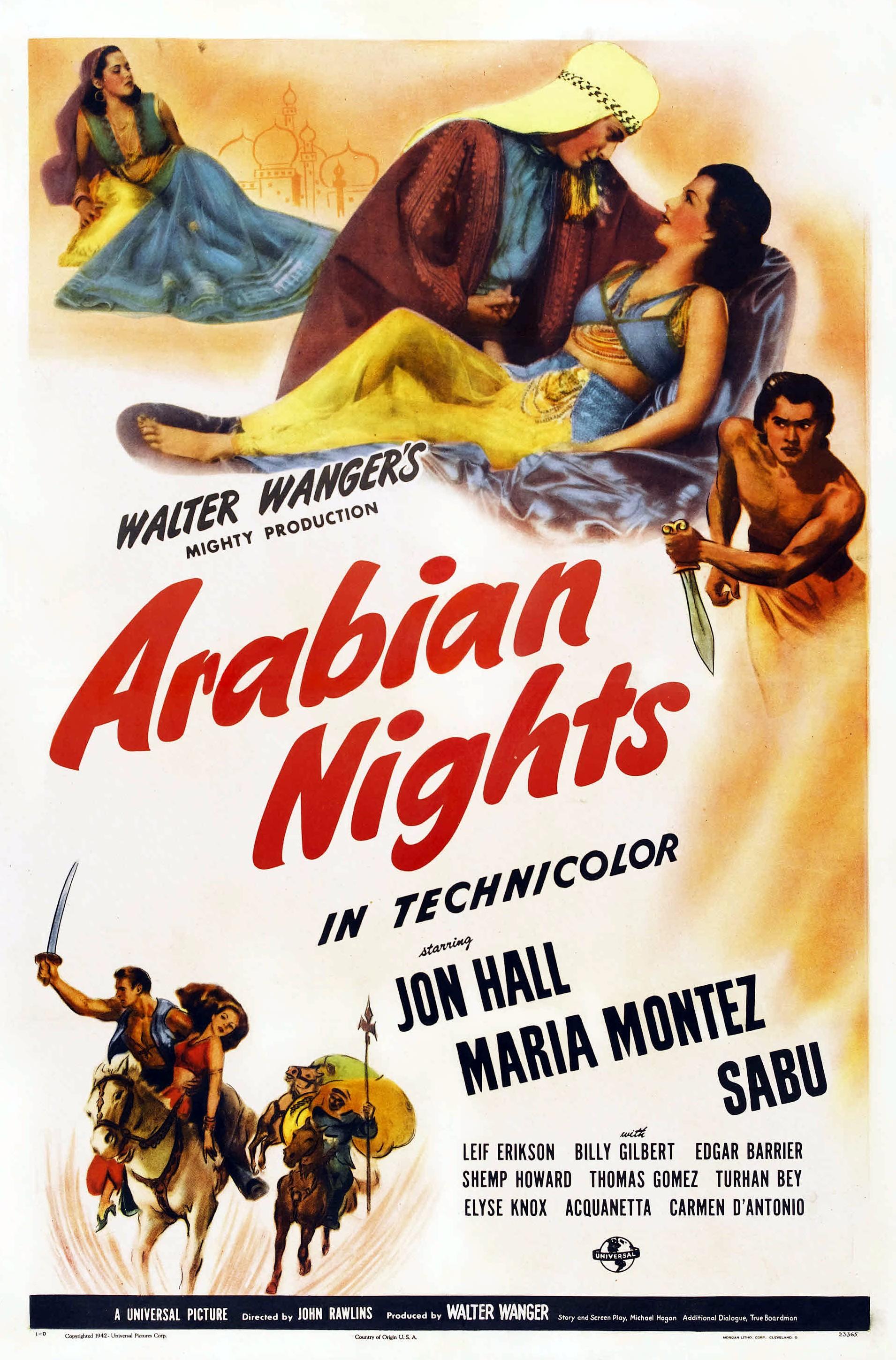 Постер фильма Арабские ночи | Arabian Nights