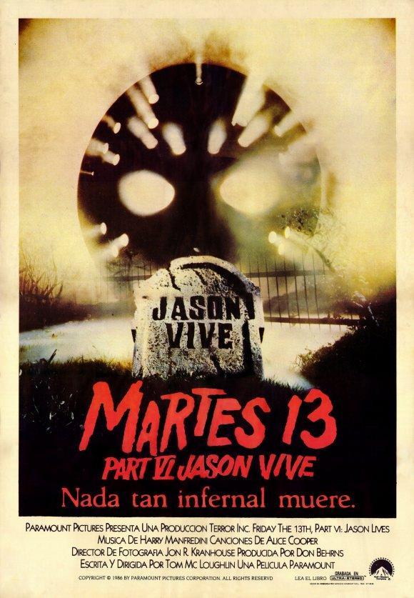 Постер фильма Пятница 13 - Часть 6: Джейсон жив | Jason Lives: Friday the 13th Part VI