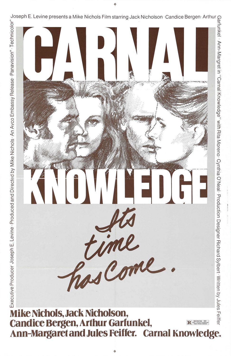 Постер фильма Познание плоти | Carnal Knowledge