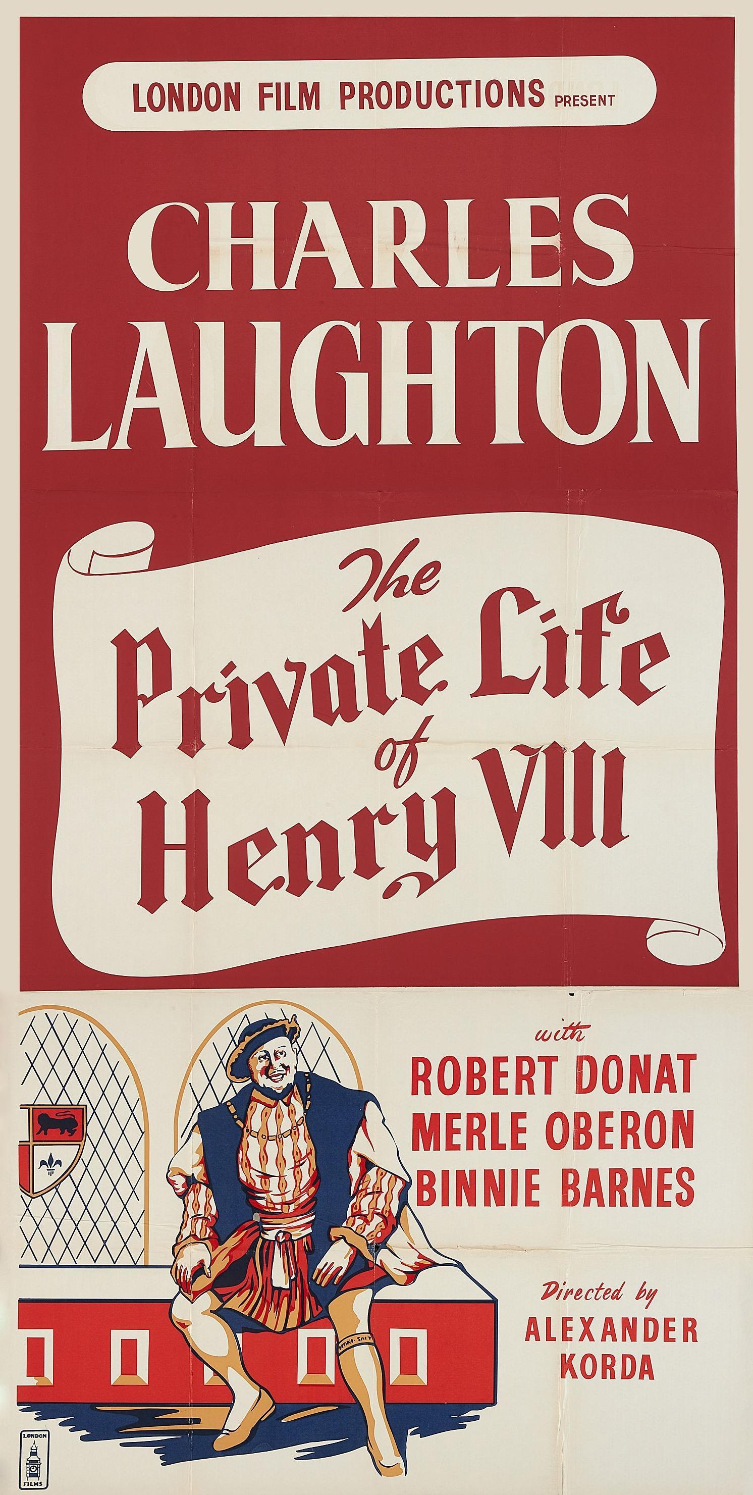 Постер фильма Частная жизнь Генриха VIII | Private Life of Henry VIII.