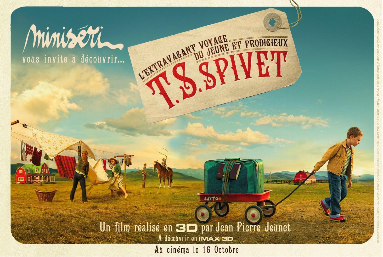 Постер фильма Невероятное путешествие мистера Спивета | Young and Prodigious T.S. Spivet