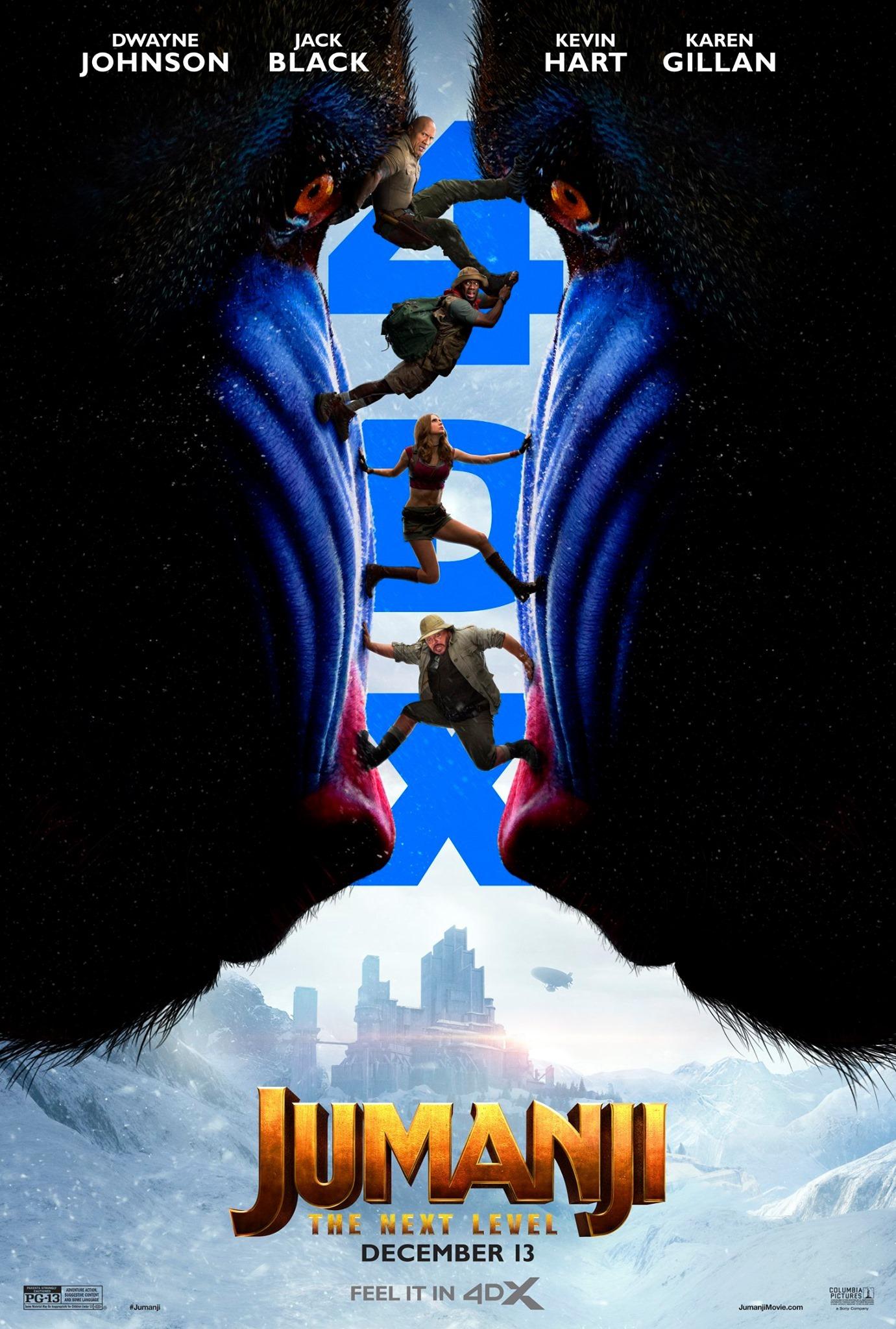 Постер фильма Джуманджи: новый уровень | Jumanji: The Next Level
