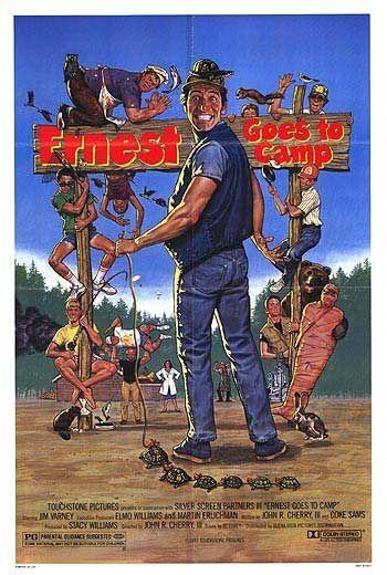 Постер фильма Ernest Goes to Camp