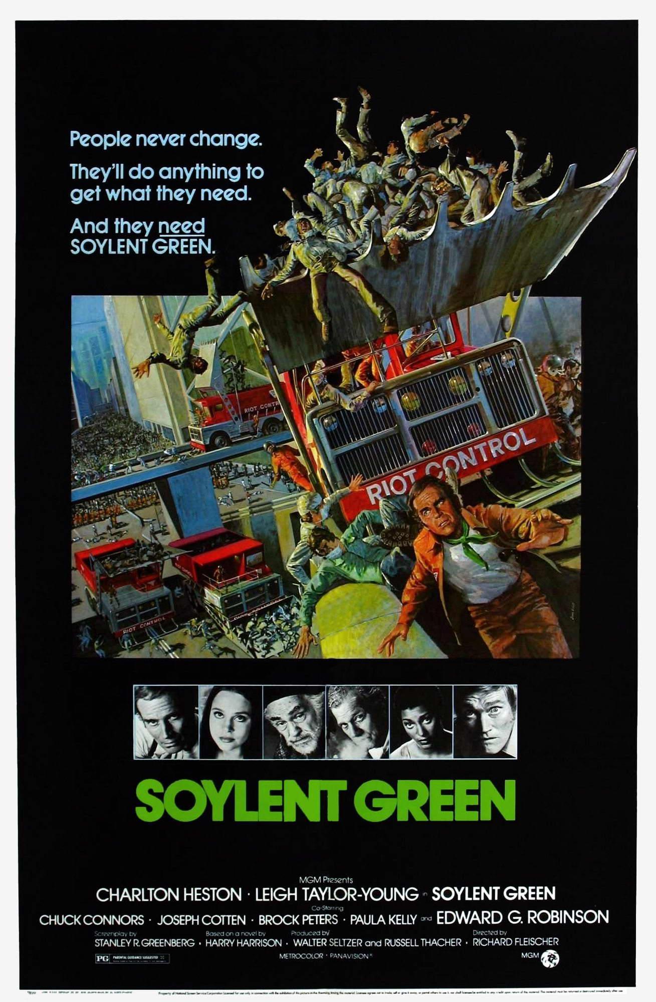 Постер фильма Зеленый сойлент | Soylent Green