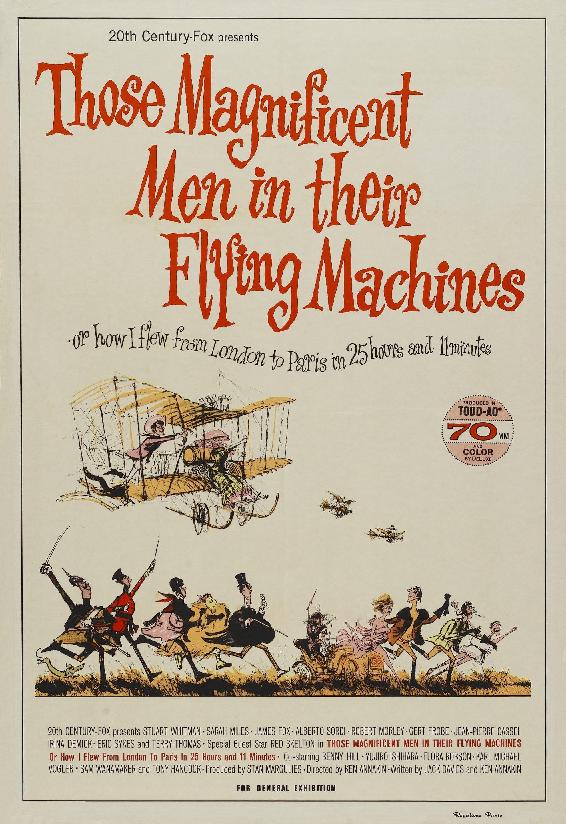 Постер фильма Воздушные приключения | Those Magnificent Men in Their Flying Machines or How I Flew from London to Paris in 25 hours 11 minutes