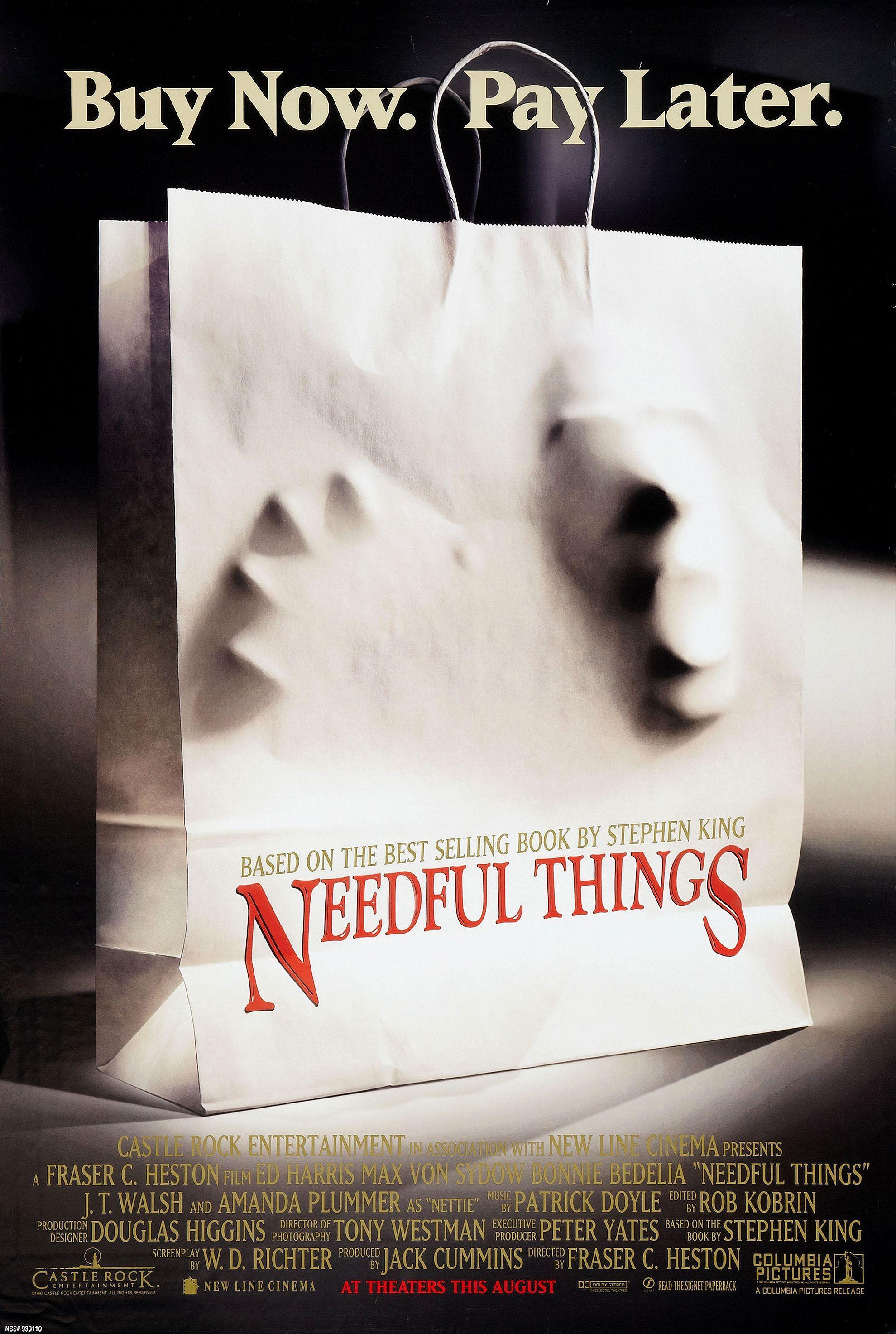Постер фильма Нужные вещи | Needful Things