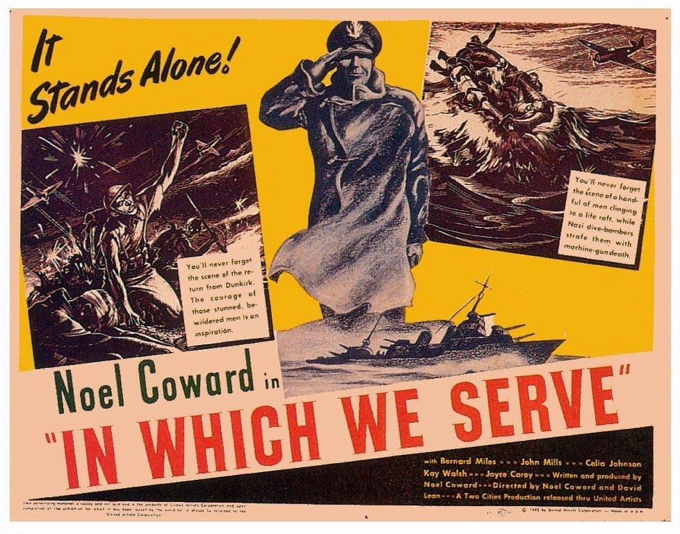Постер фильма Повесть об одном корабле (...в котором мы служим) | In Which We Serve