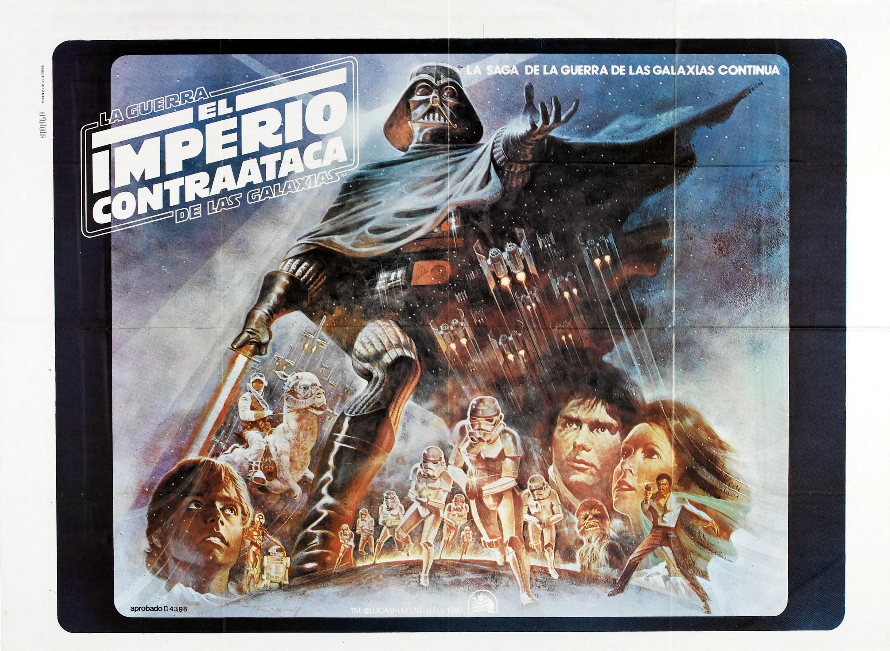 Постер фильма Звездные войны: Эпизод 5 - Империя наносит ответный удар | Star Wars: Episode V - The Empire Strikes Back
