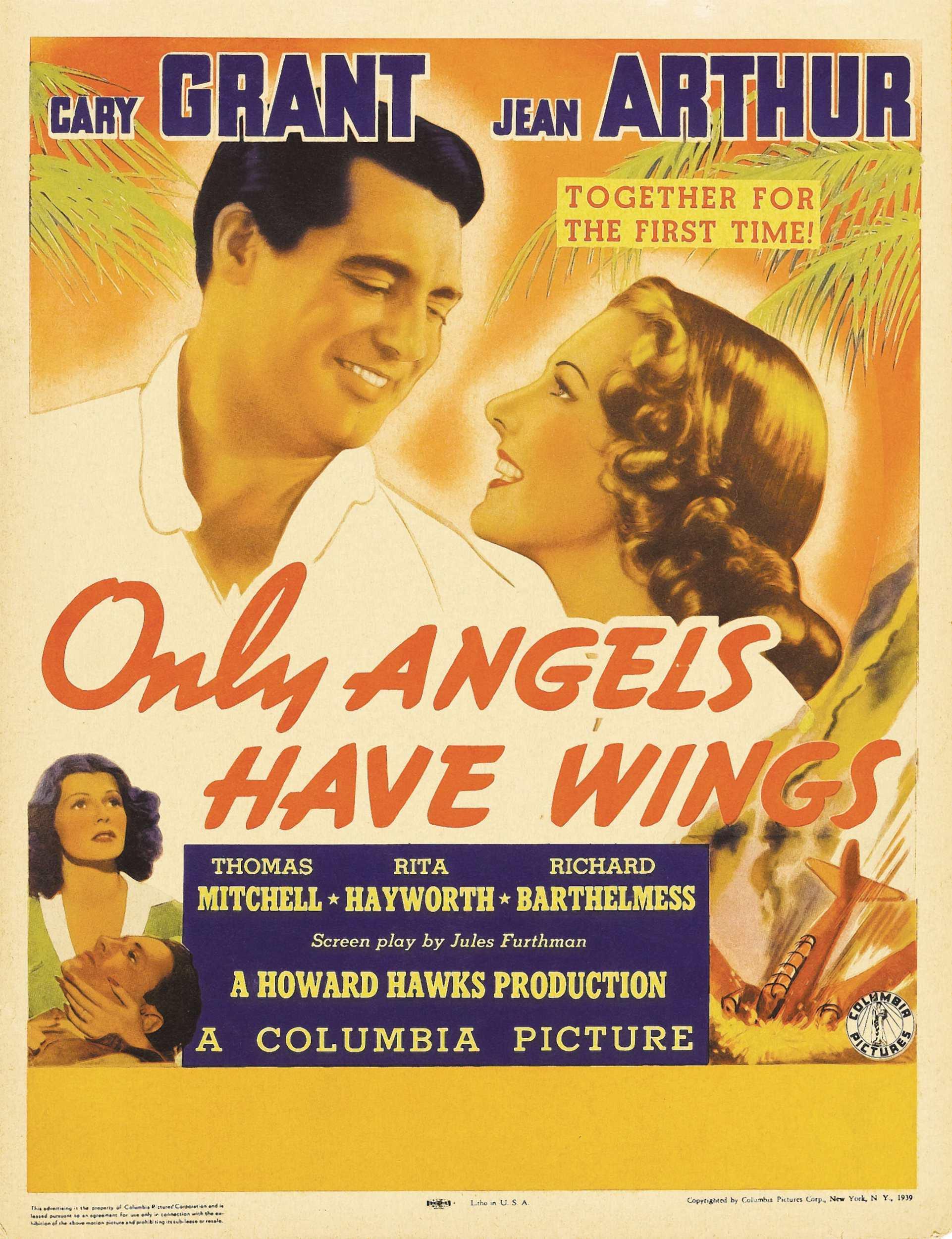 Постер фильма Только у ангелов есть крылья | Only Angels Have Wings