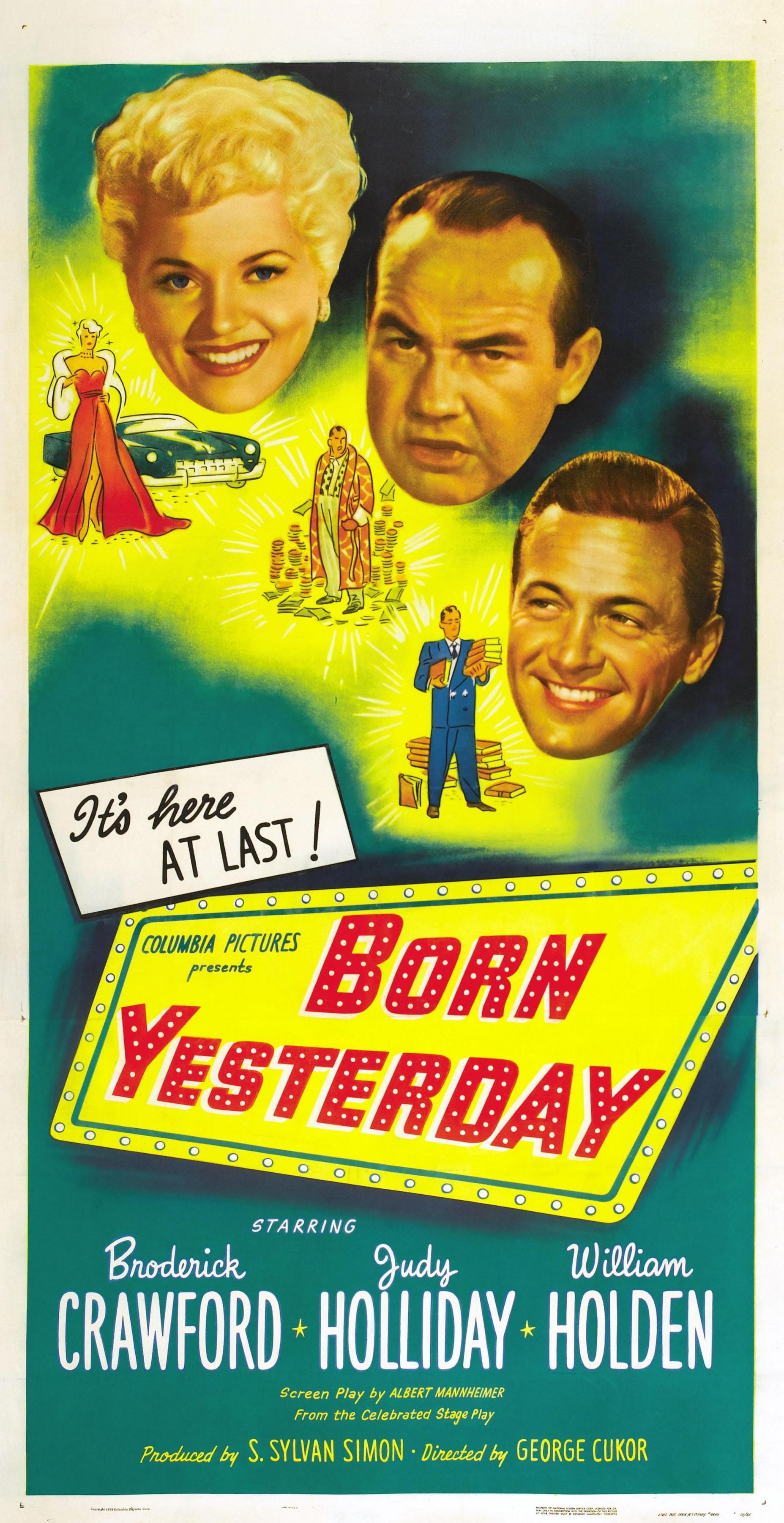 Постер фильма Рожденная вчера | Born Yesterday