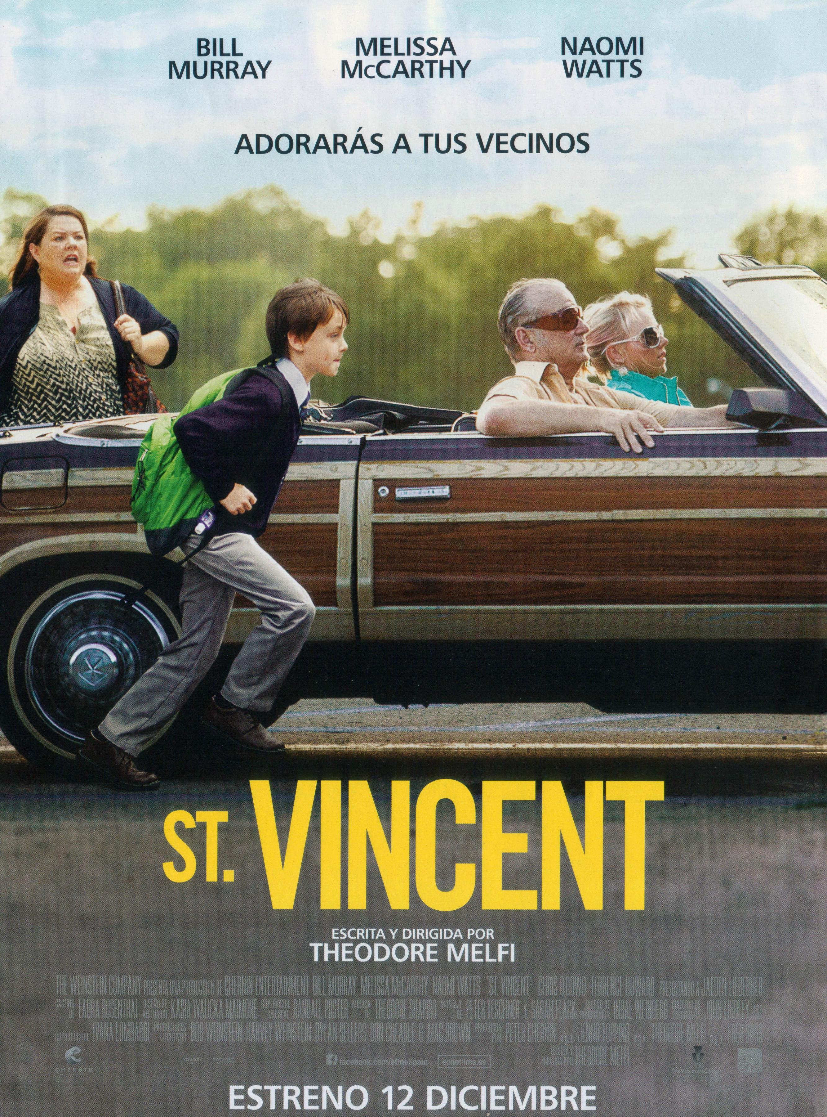 Постер фильма Святой Винсент | St. Vincent