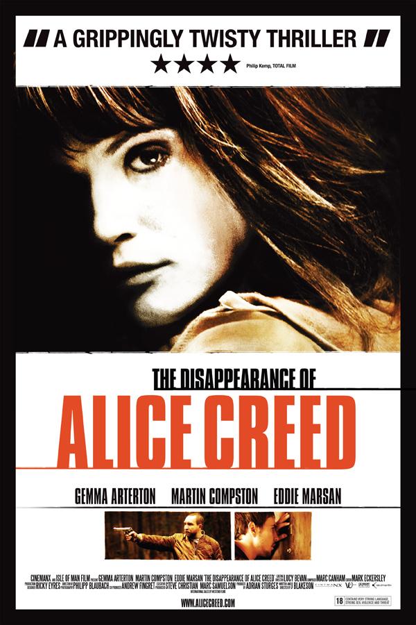 Постер фильма Исчезновение Элис Крид | Disappearance of Alice Creed