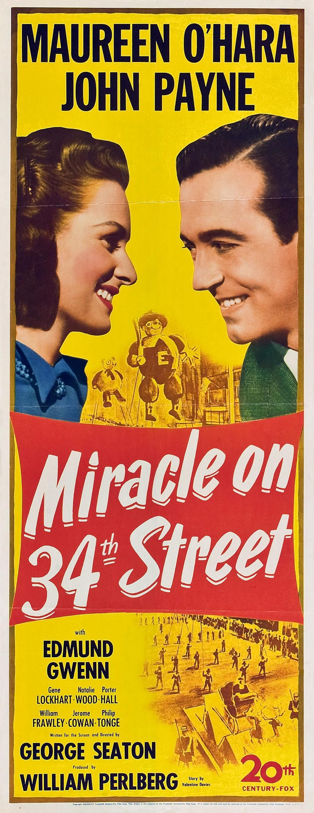 Постер фильма Чудо на 34-й улице | Miracle on 34th Street