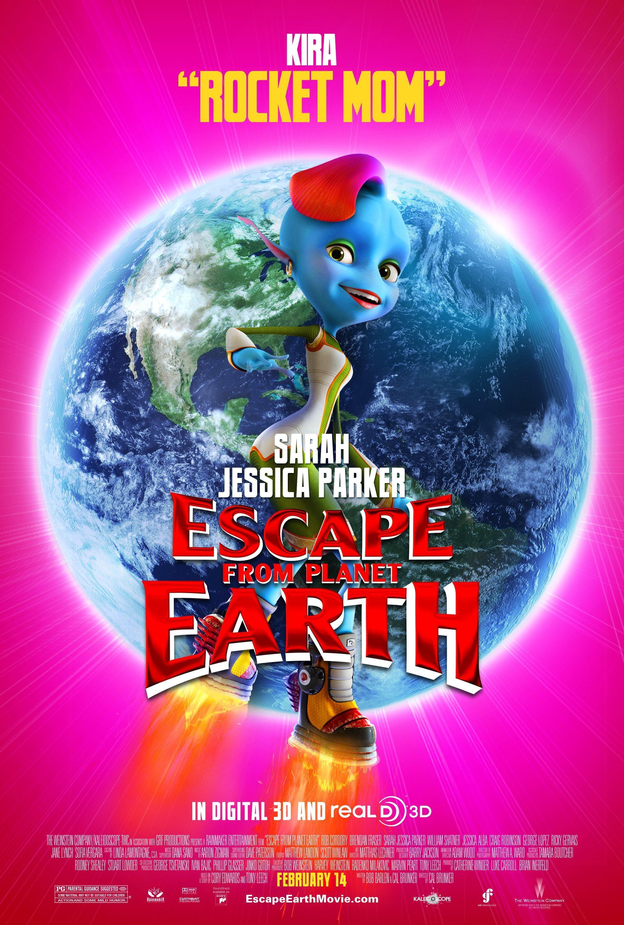 Постер фильма Побег с планеты Земля | Escape from Planet Earth