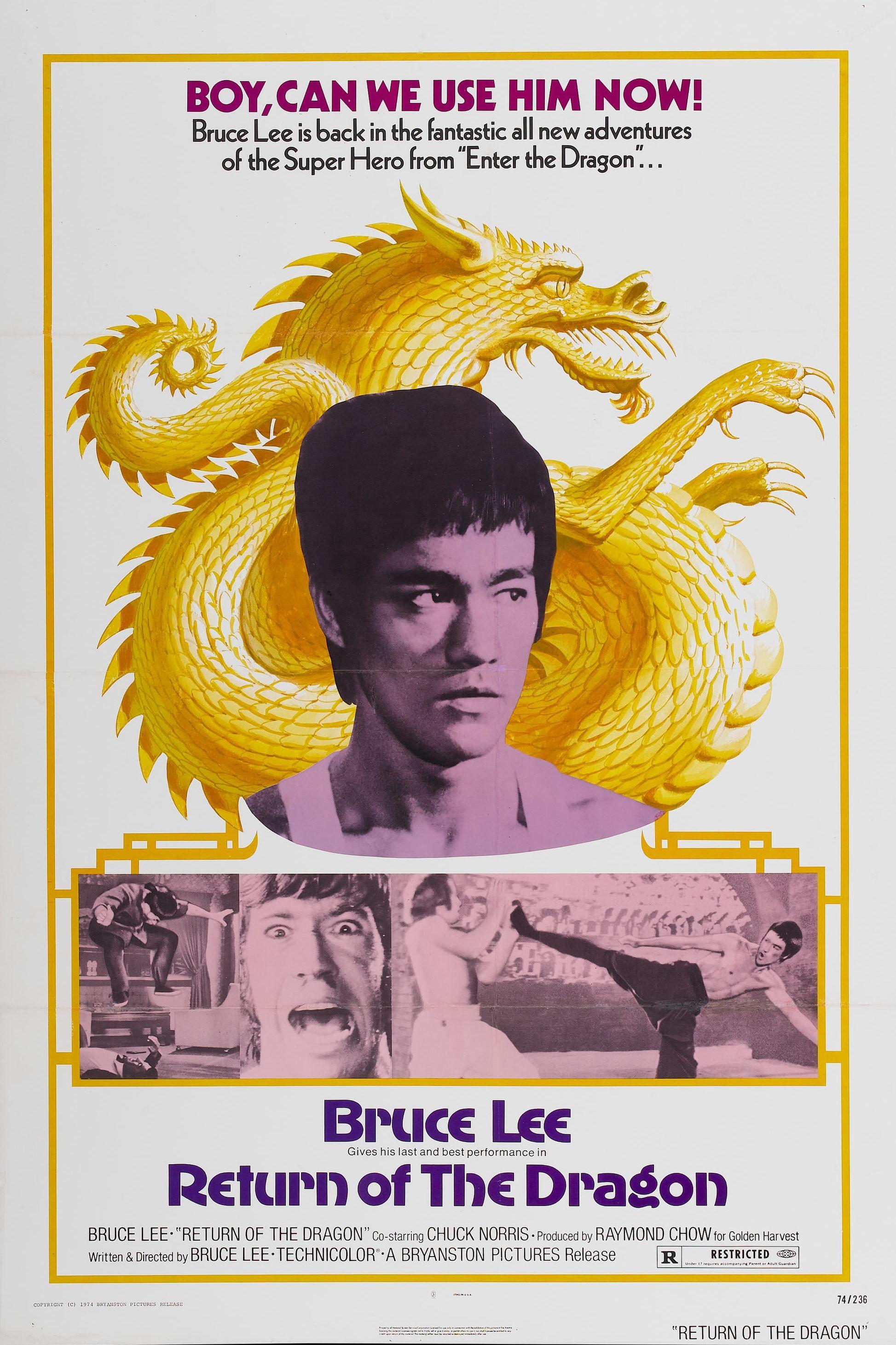 Постер фильма Путь дракона | Meng long guo jiang
