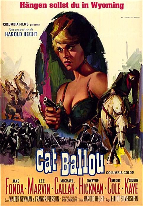 Постер фильма Кошка Балу | Cat Ballou