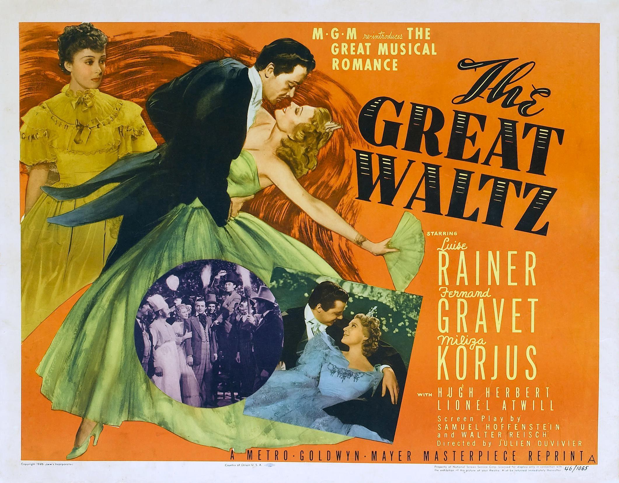 Постер фильма Большой вальс | Great Waltz
