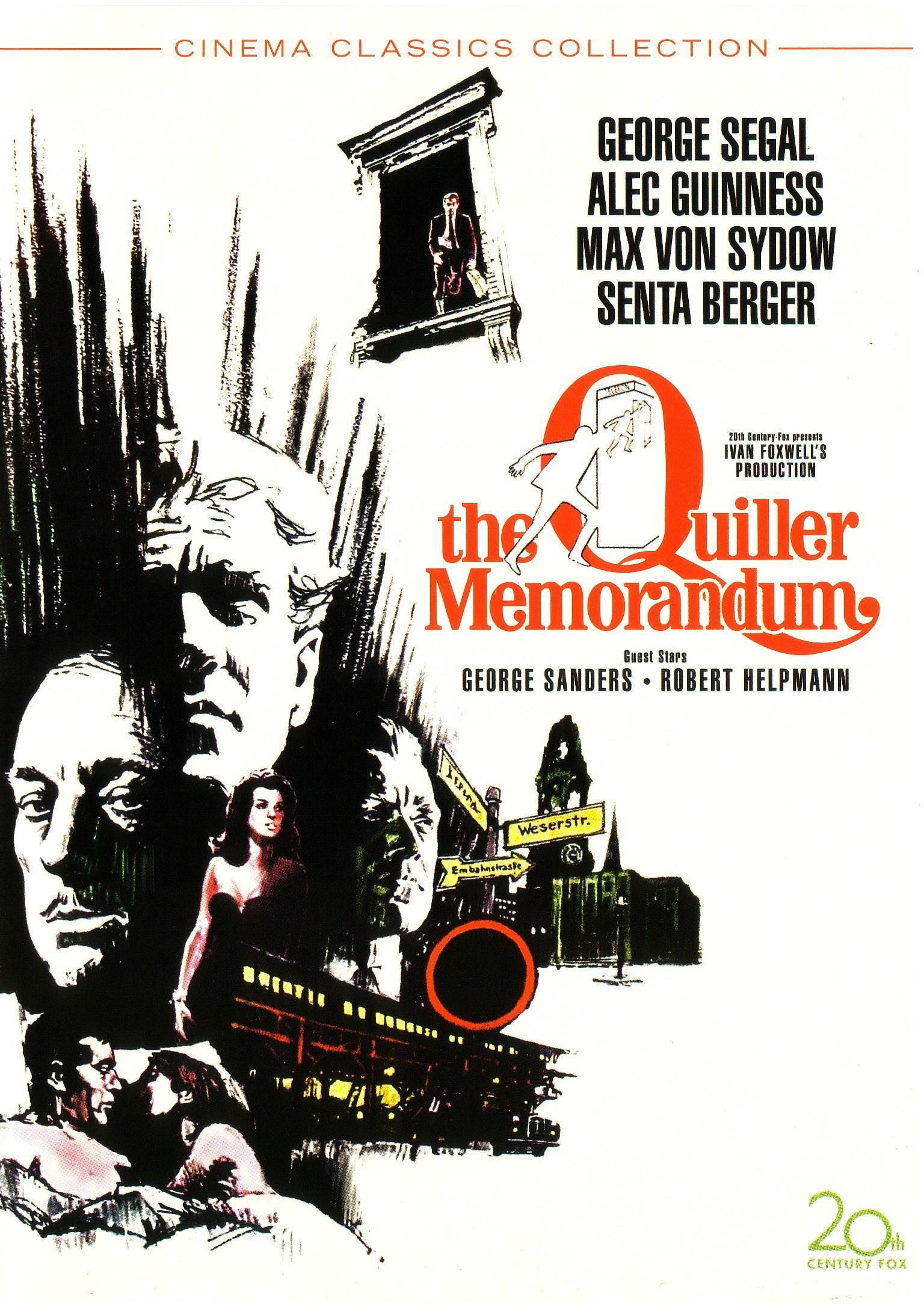 Постер фильма Меморандум Квиллера | Quiller Memorandum