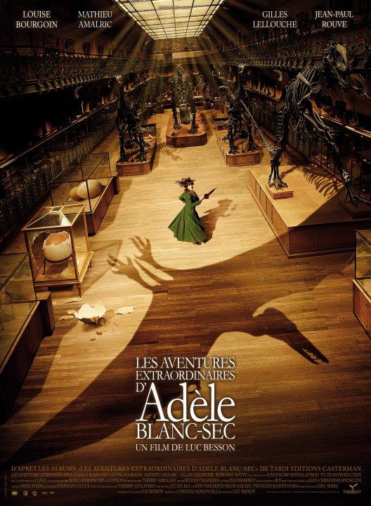 Постер фильма Необычайные приключения Адель | Les aventures extraordinaires d'Adèle Blanc-Sec