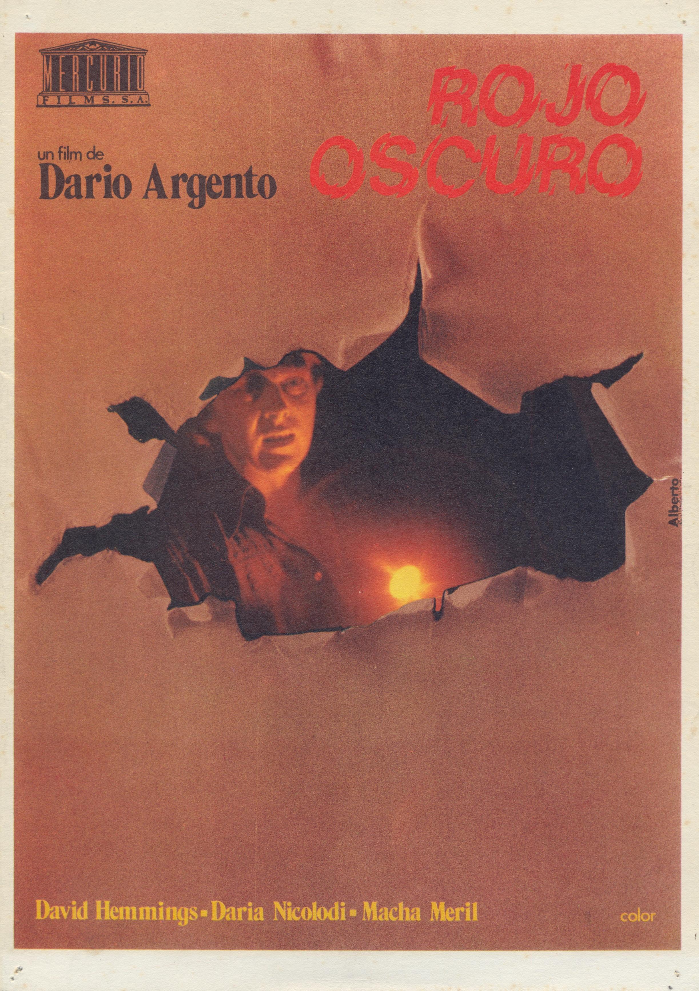 Постер фильма Кроваво-красный | Profondo rosso