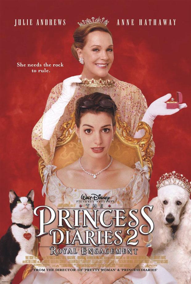 Постер фильма Дневники принцессы 2: Как стать королевой | Princess Diaries 2: Royal Engagement