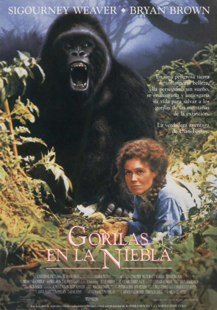 Постер фильма Гориллы в тумане | Gorillas in the Mist: The Story of Dian Fossey