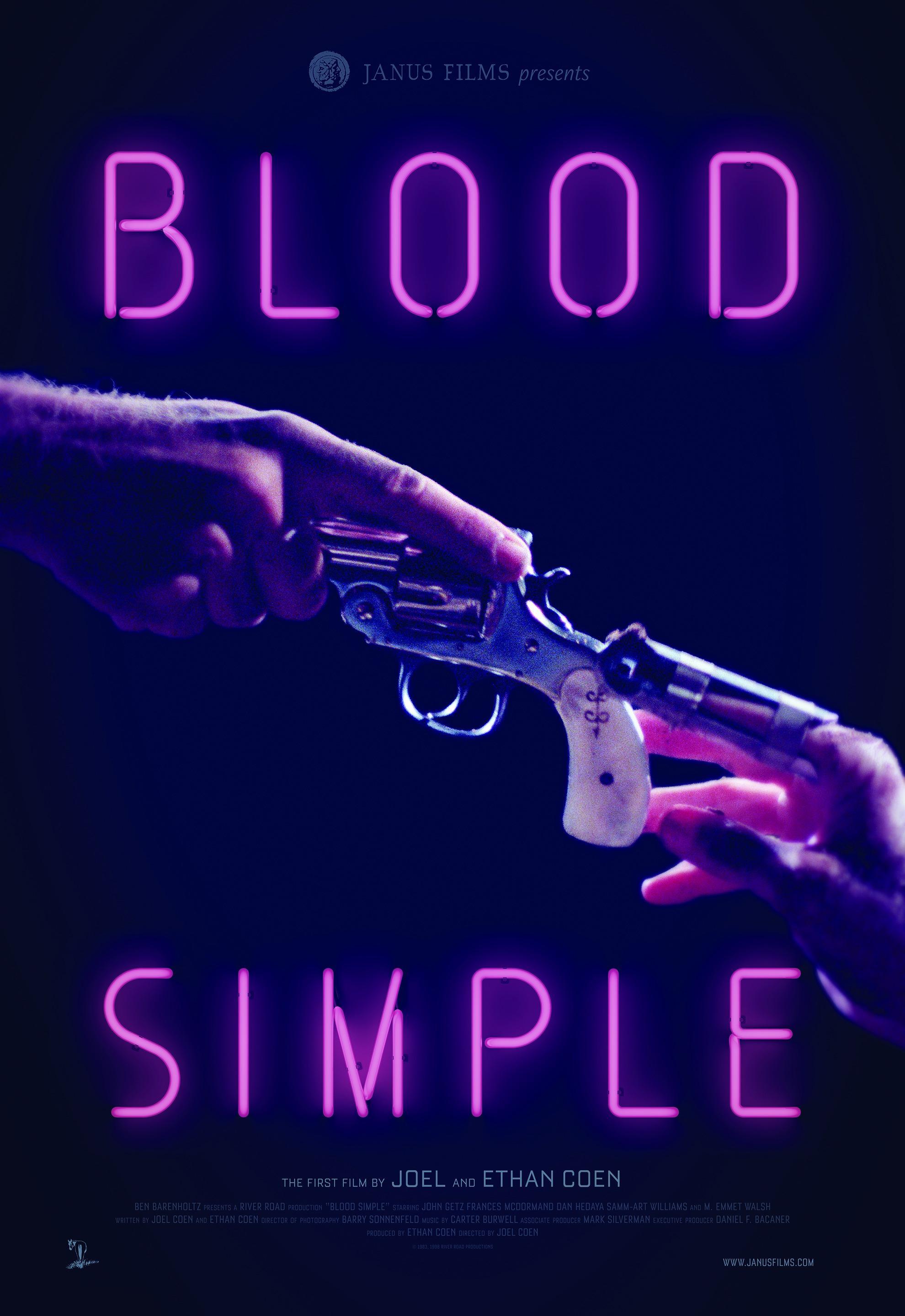 Постер фильма Просто кровь | Blood Simple.