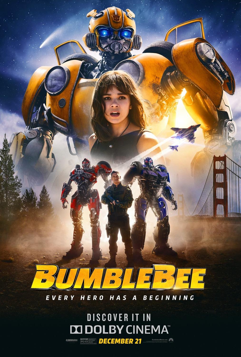 Постер фильма Бамблби | Bumblebee