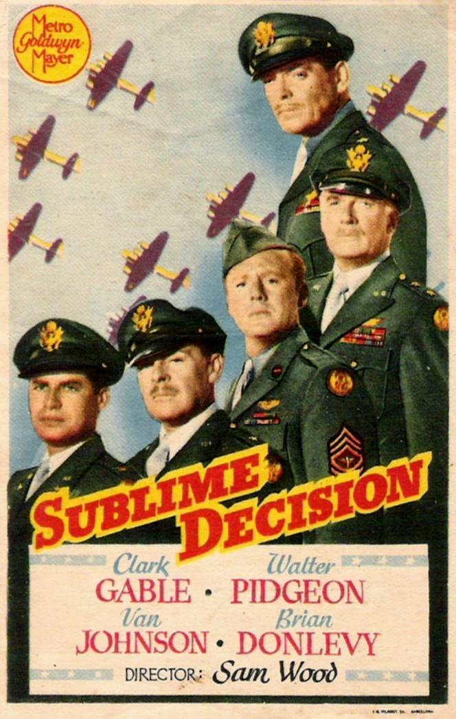 Постер фильма Командное решение | Command Decision