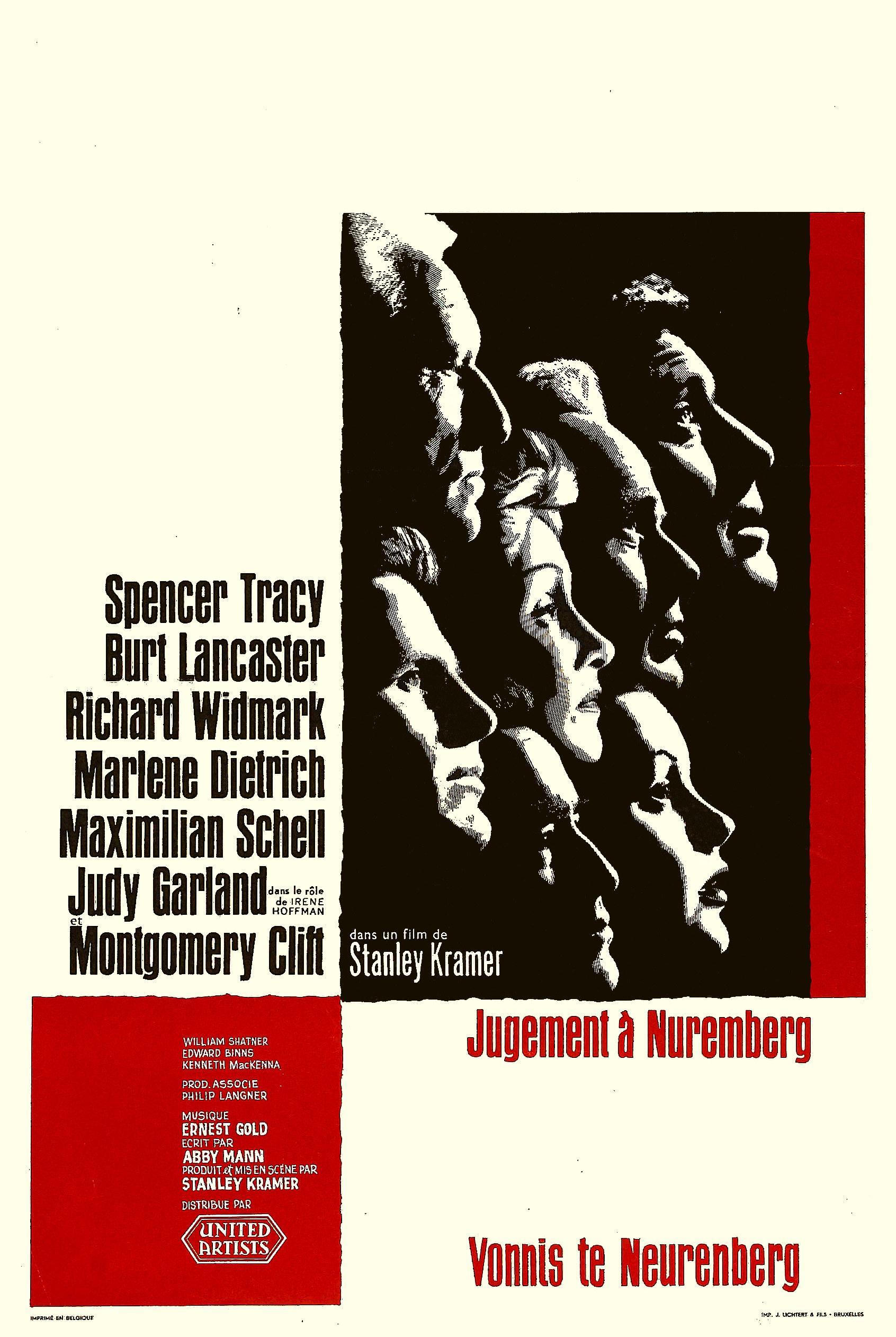 Постер фильма Нюрнбергский процесс | Judgment at Nuremberg