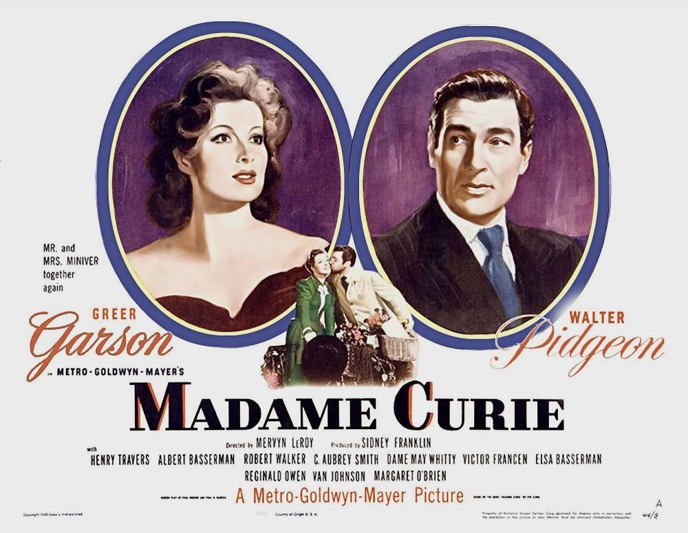 Постер фильма Мадам Кюри | Madame Curie