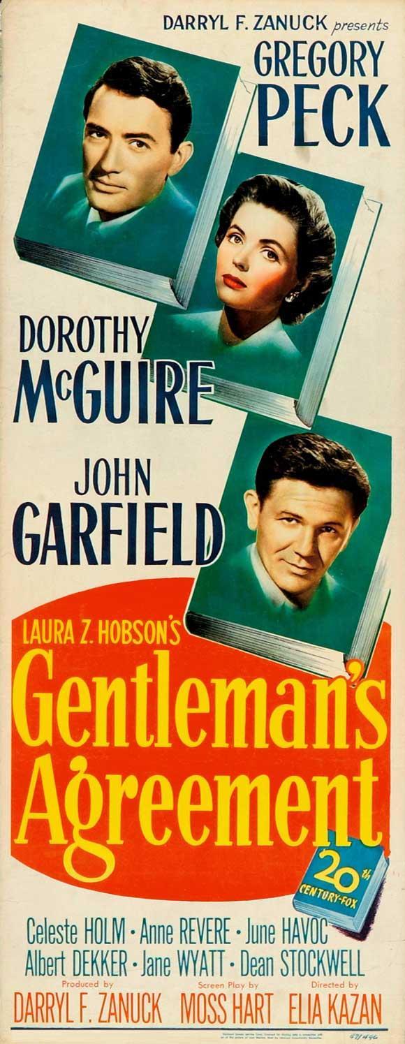 Постер фильма Джентльменское соглашение | Gentleman's Agreement