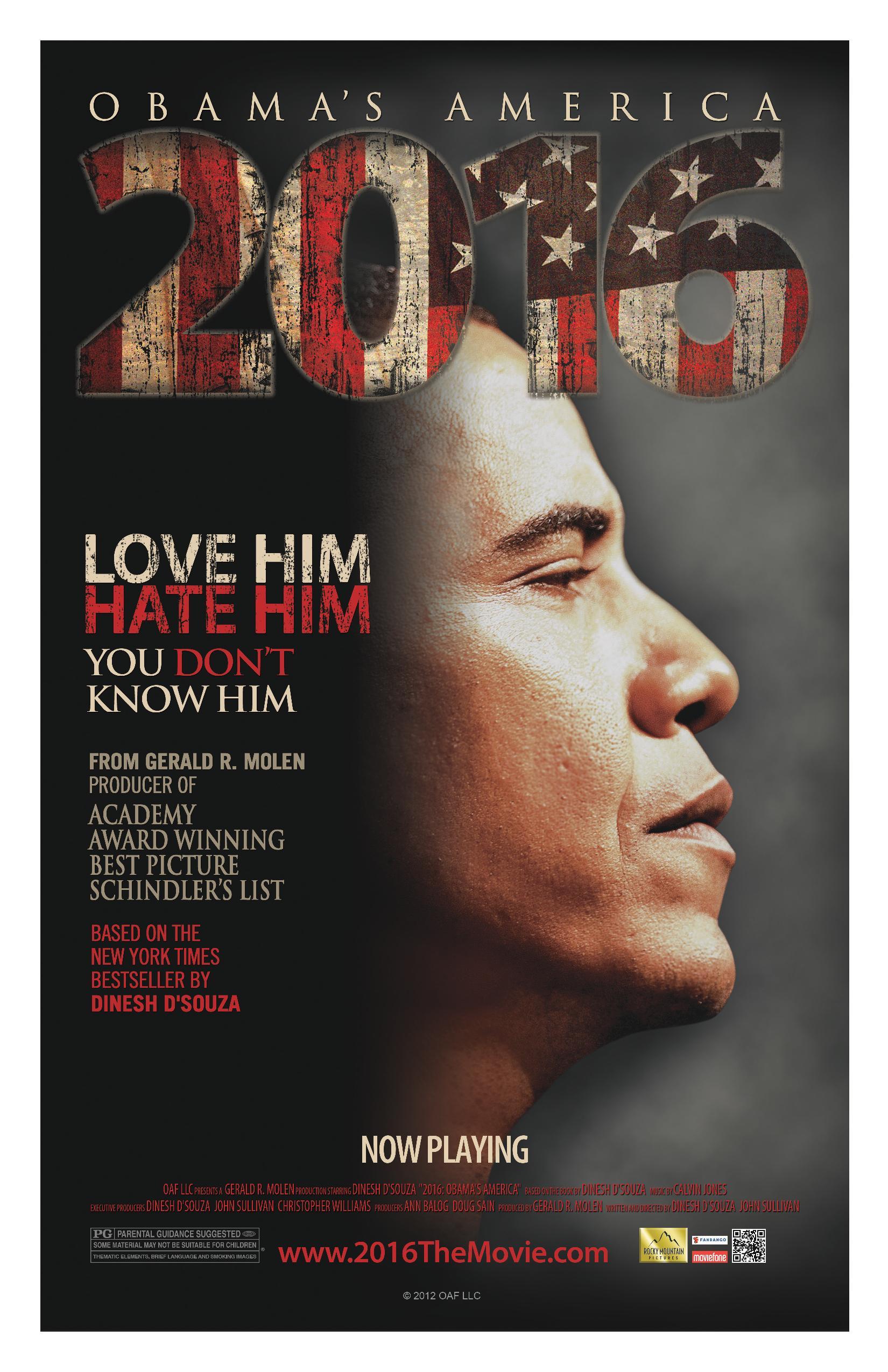 Постер фильма 2016: Америка Обамы | 2016: Obama's America
