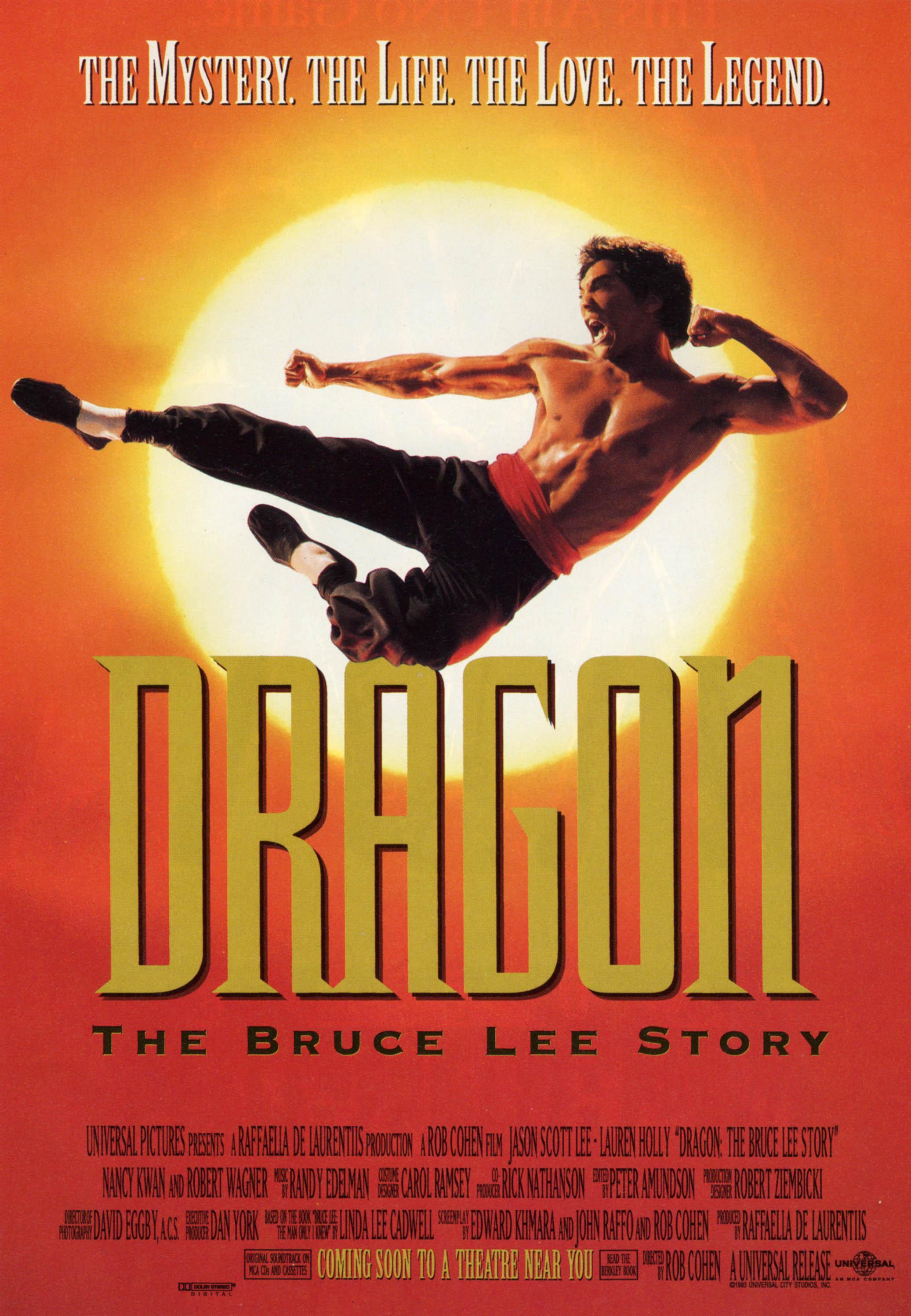 Постер фильма Дракон: История Брюса Ли | Dragon: The Bruce Lee Story
