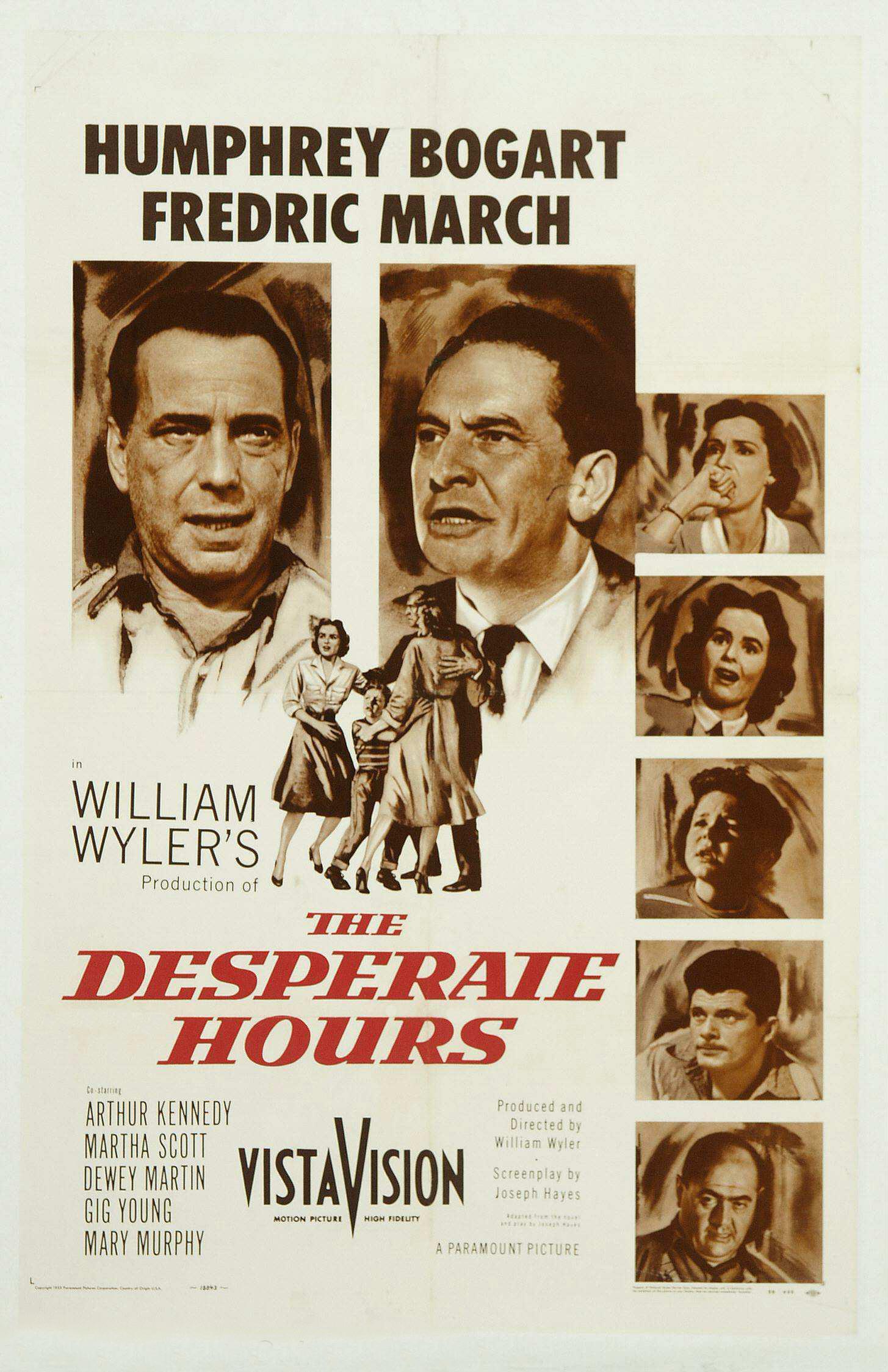 Постер фильма Часы отчаяния | Desperate Hours