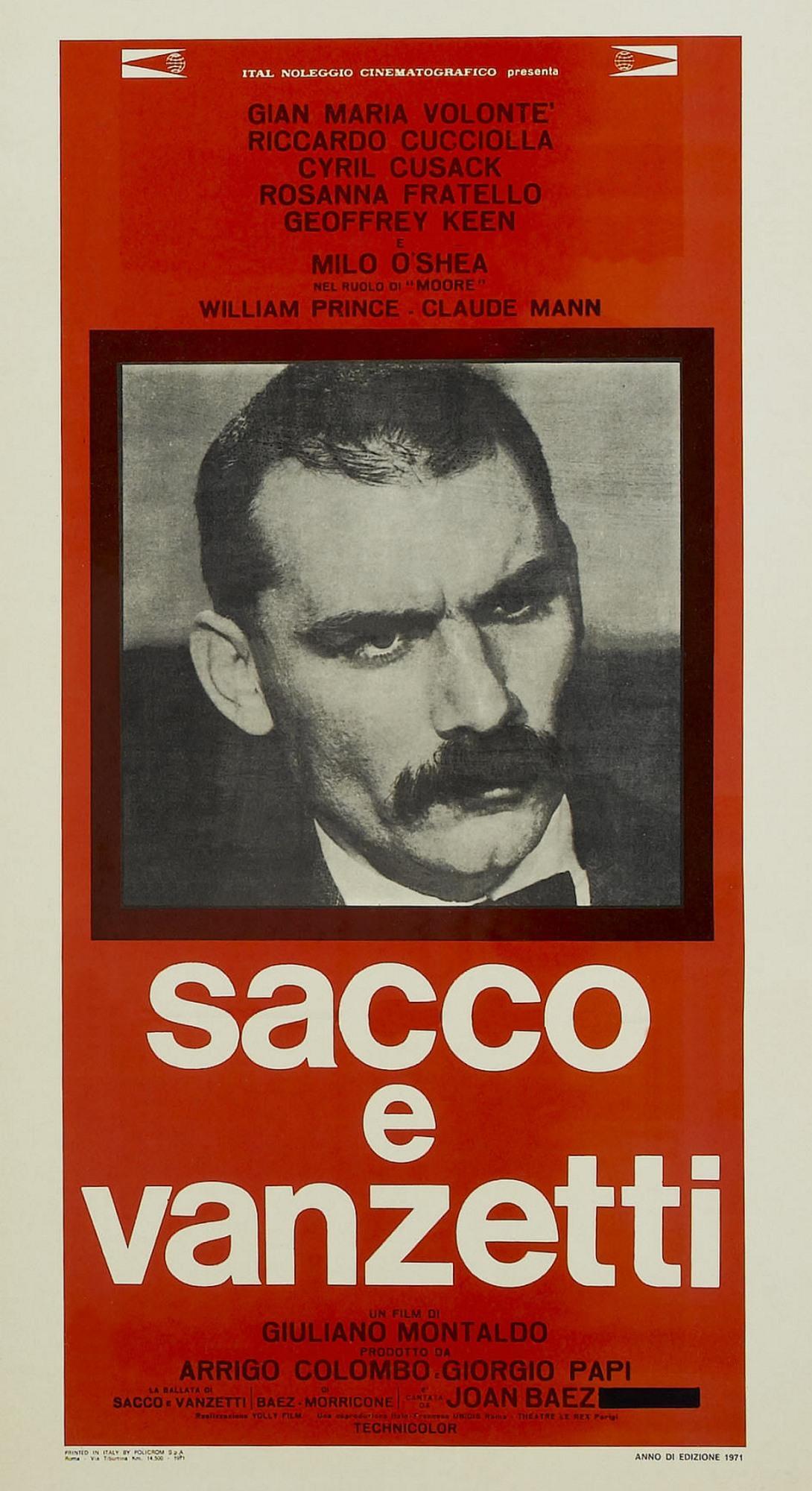 Постер фильма Сакко и Ванцетти | Sacco e Vanzetti