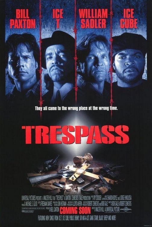 Постер фильма Чужая территория | Trespass