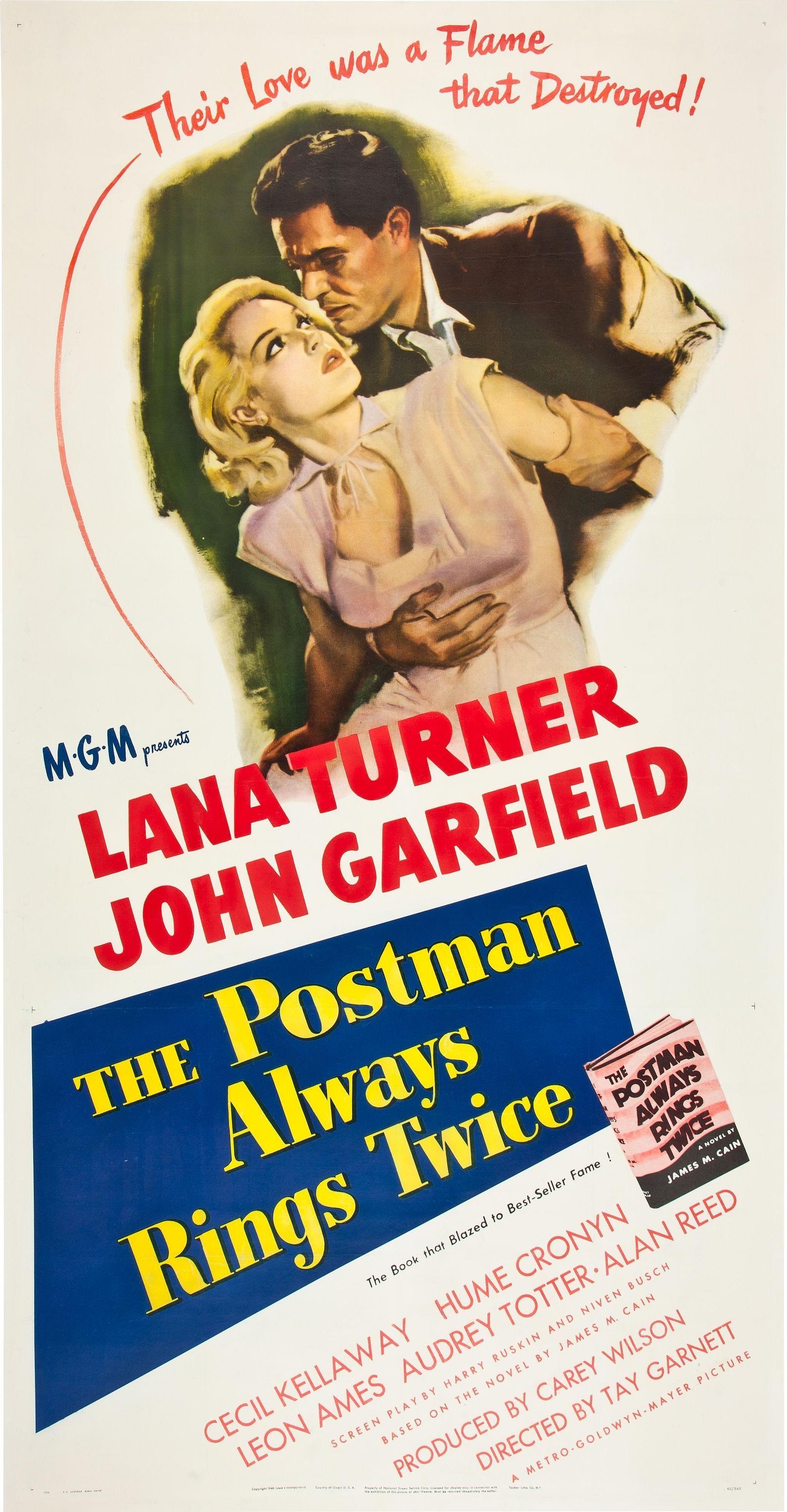 Постер фильма Почтальон всегда звонит дважды | Postman Always Rings Twice