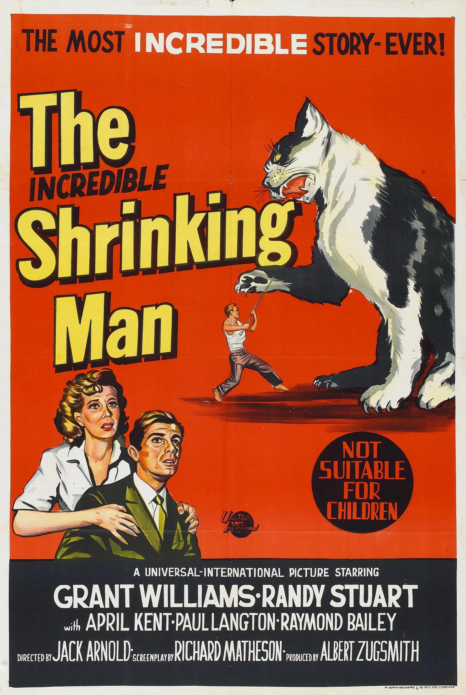Постер фильма Невероятно худеющий человек | Incredible Shrinking Man