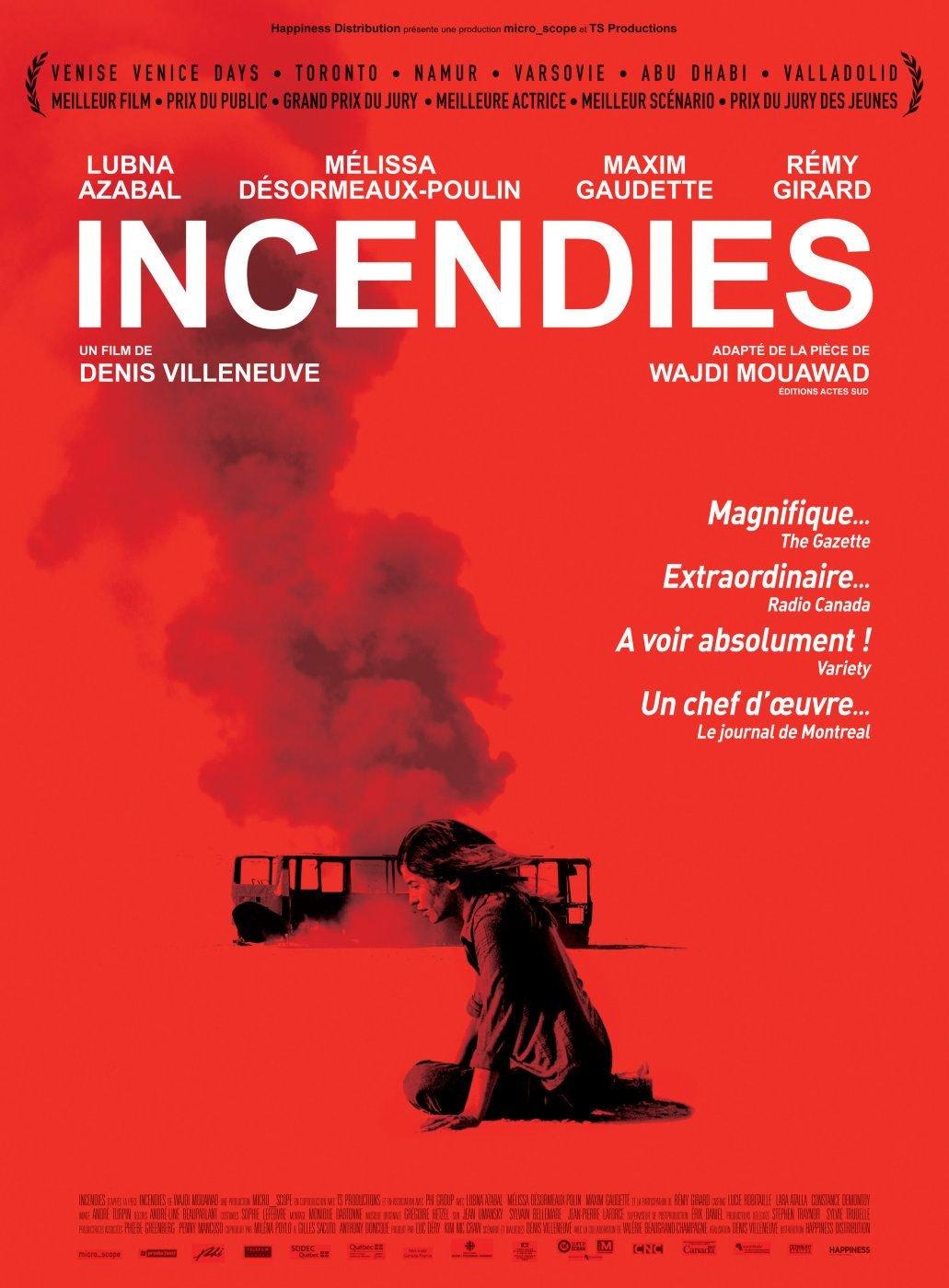 Постер фильма Пожары | Incendies