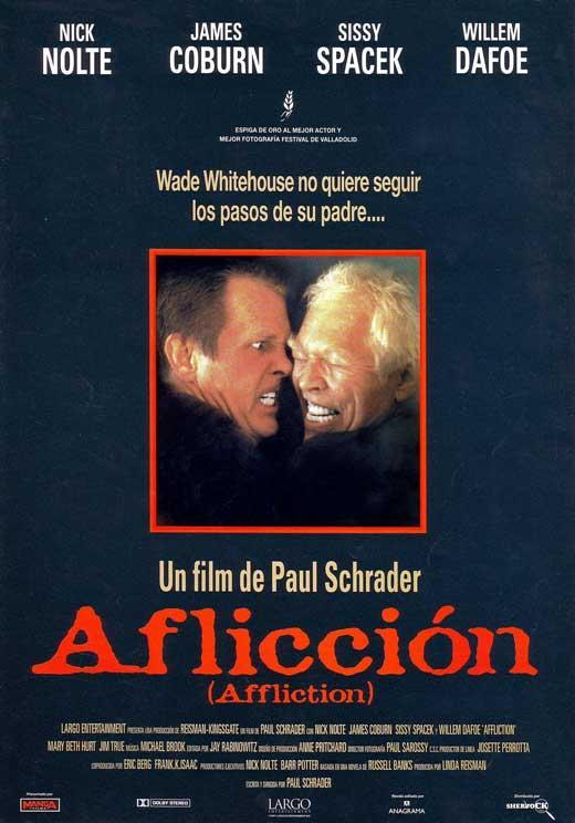 Постер фильма Скорбь | Affliction