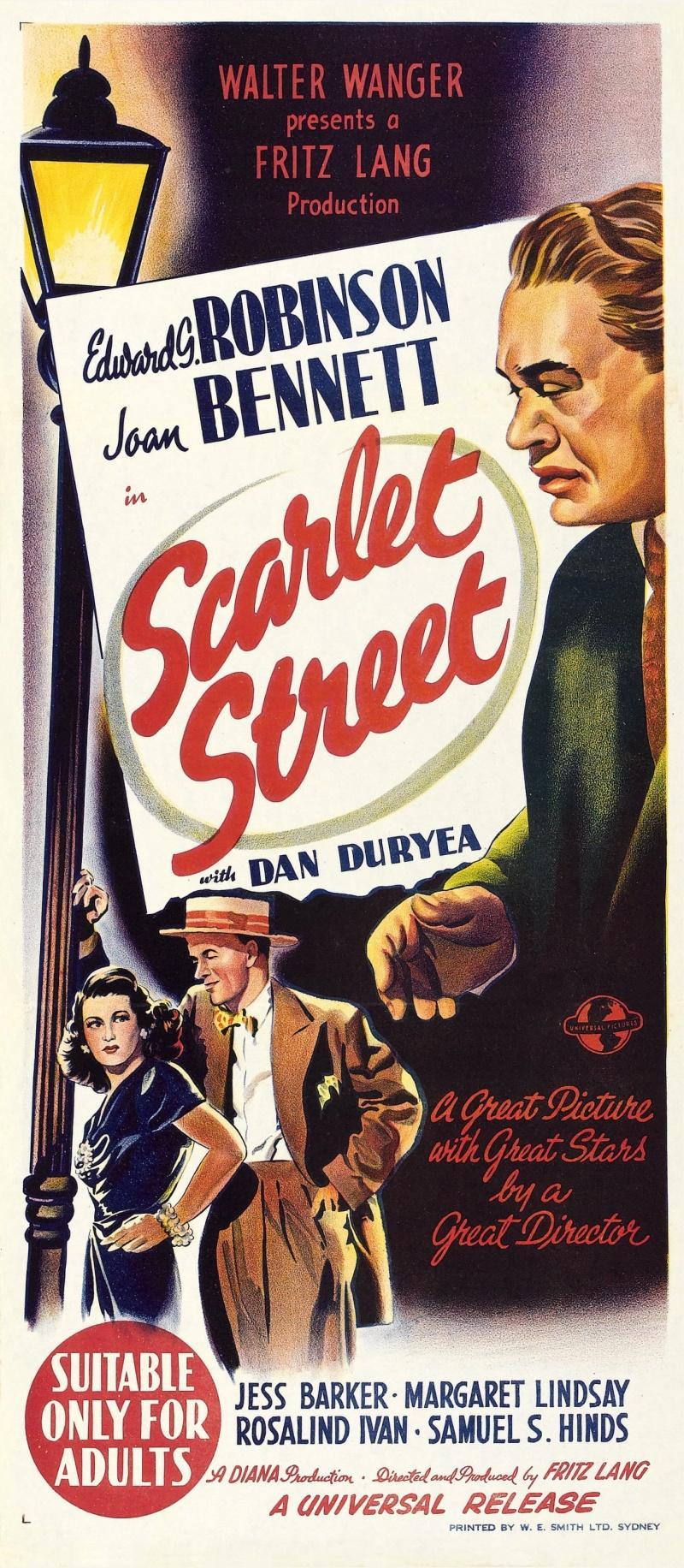 Постер фильма Улица греха | Scarlet Street