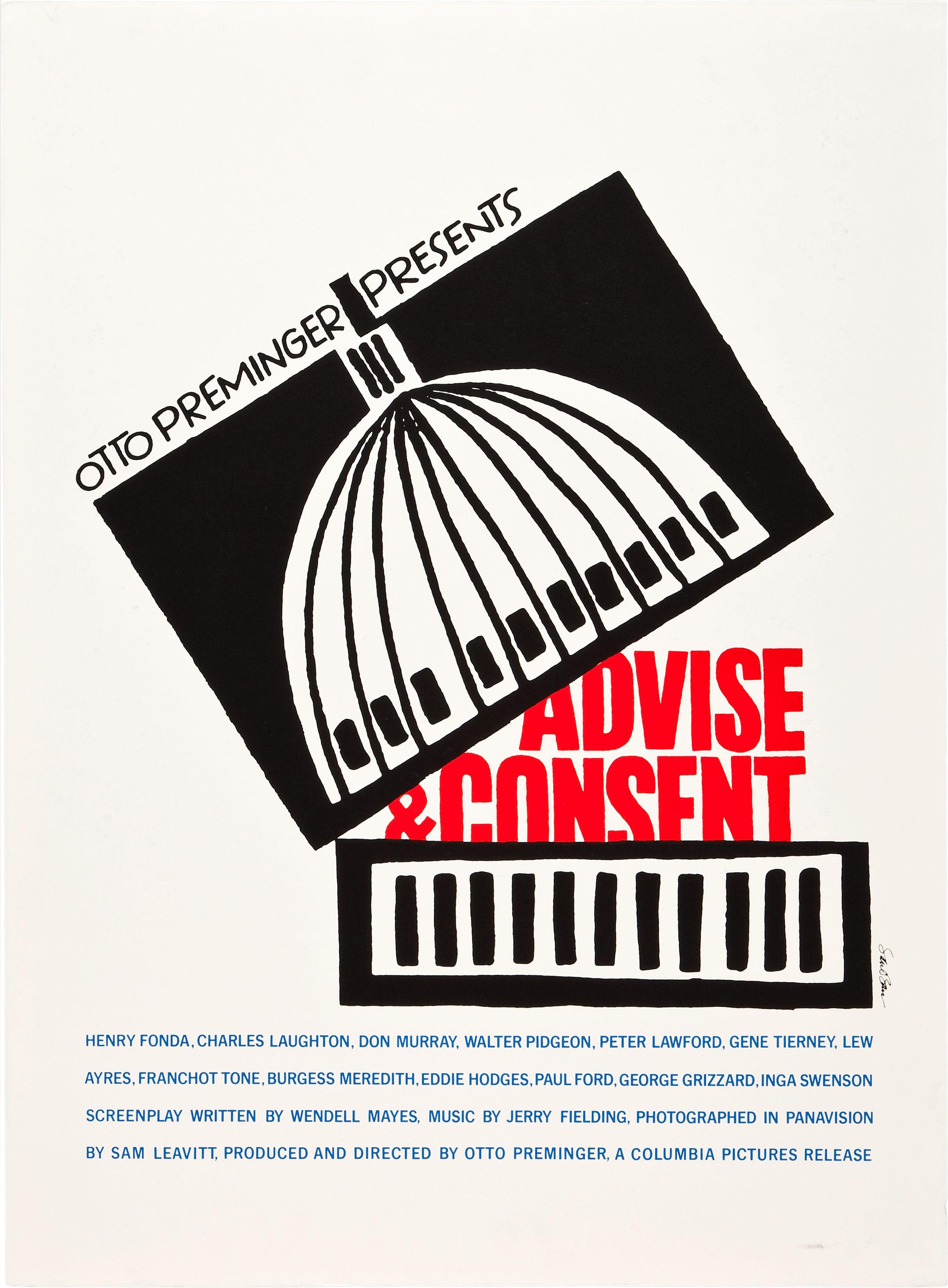 Постер фильма Совет и согласие | Advise & Consent