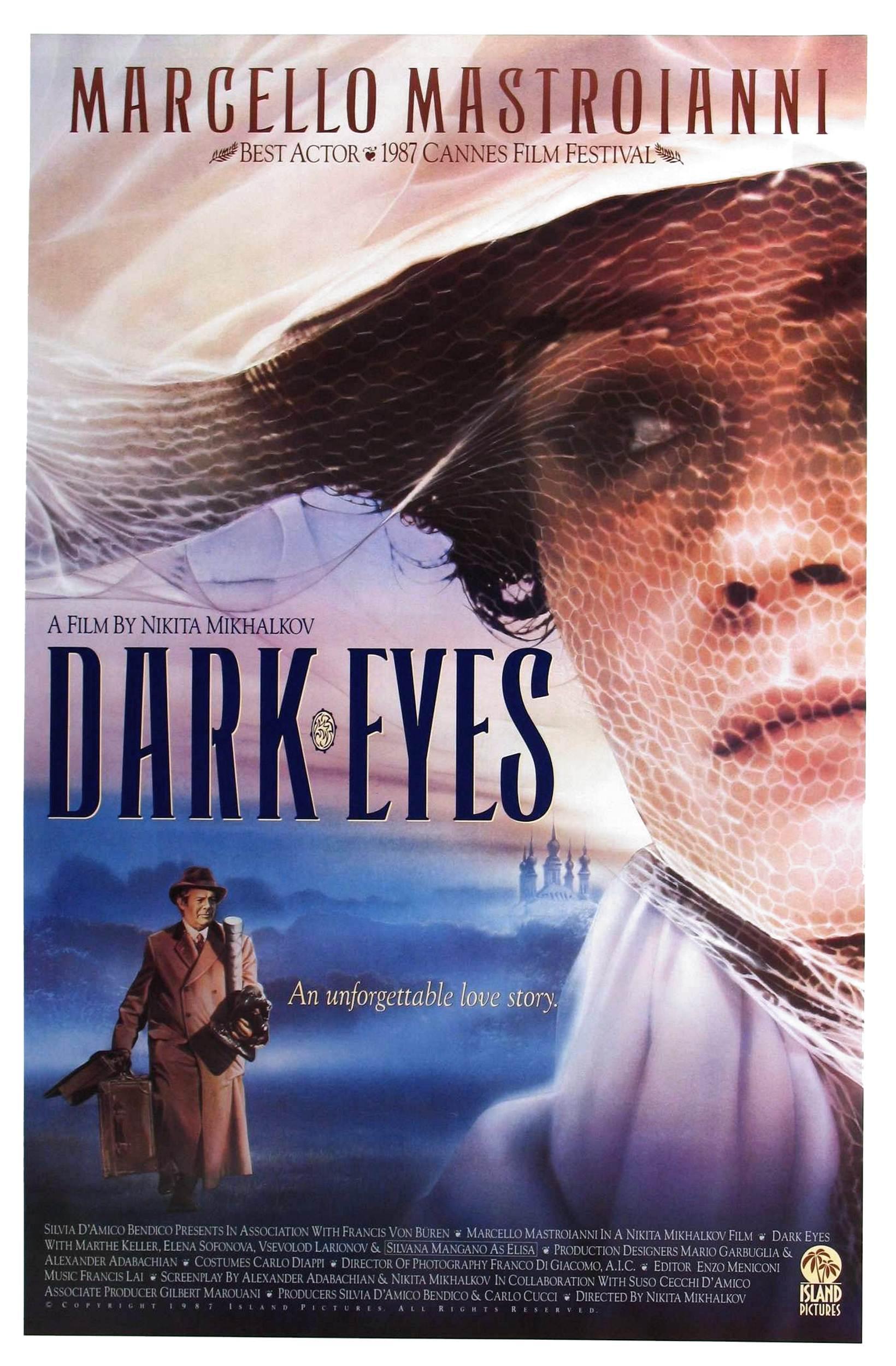 Постер фильма Очи черные | Dark Eyes