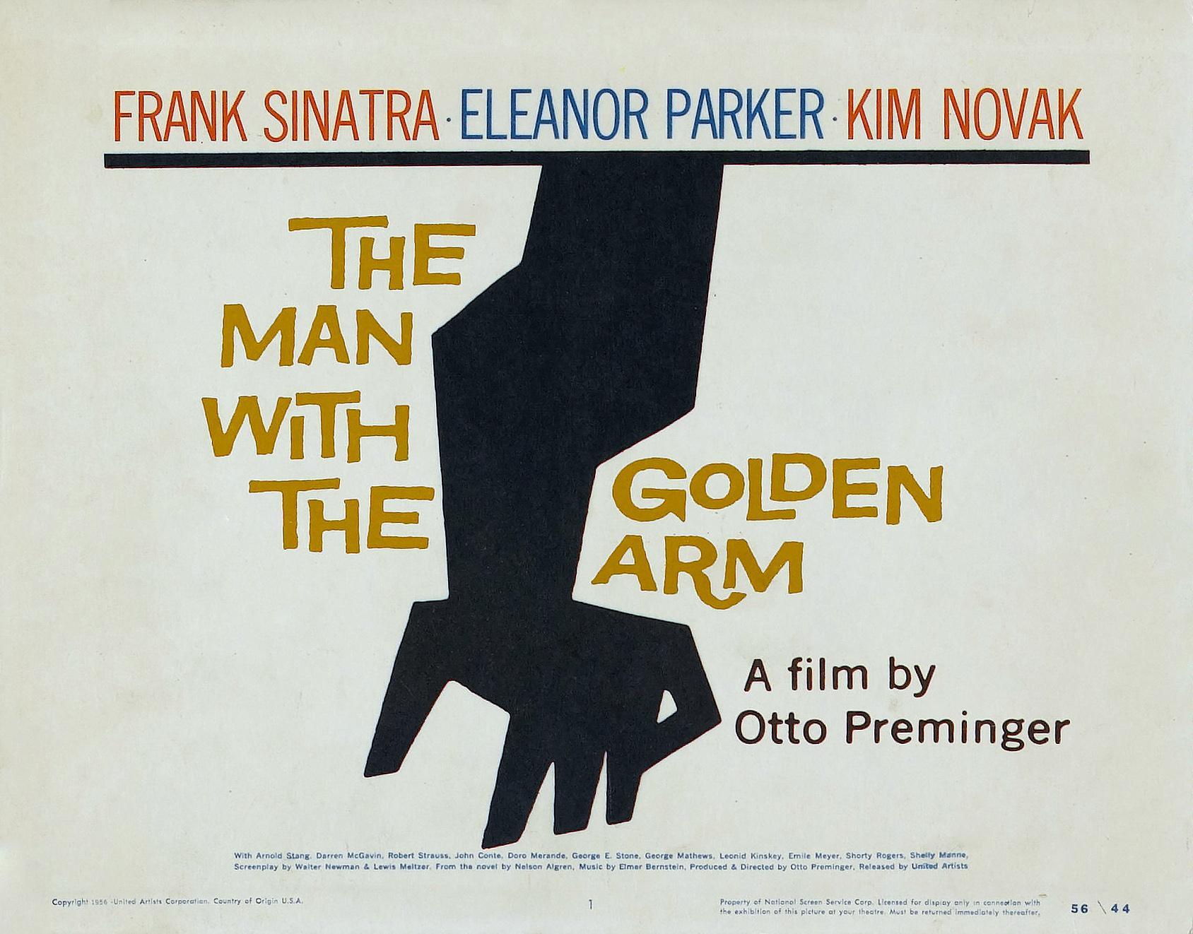 Постер фильма Человек с золотой рукой | Man with the Golden Arm