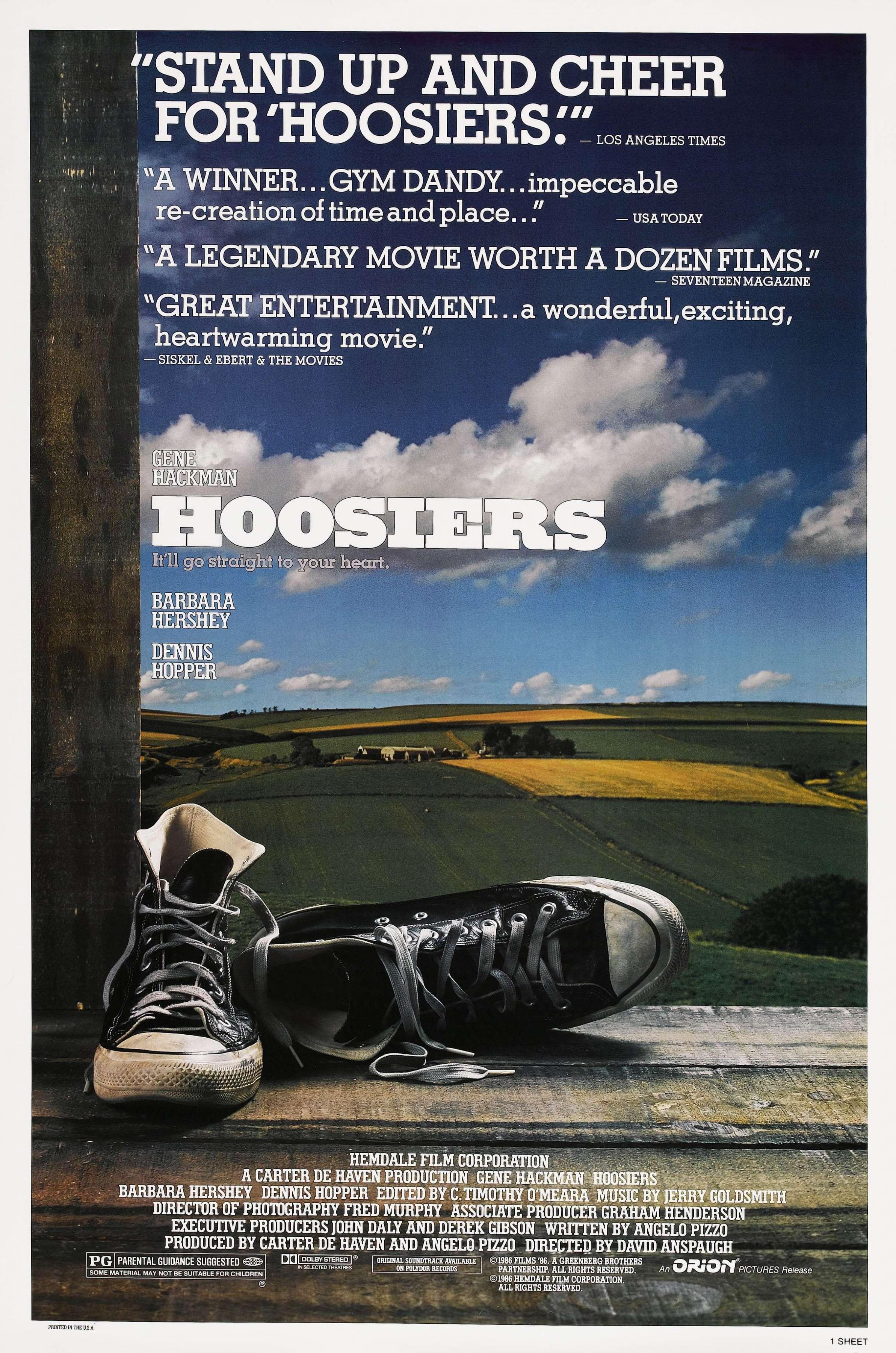 Постер фильма Ребята из Индианы | Hoosiers