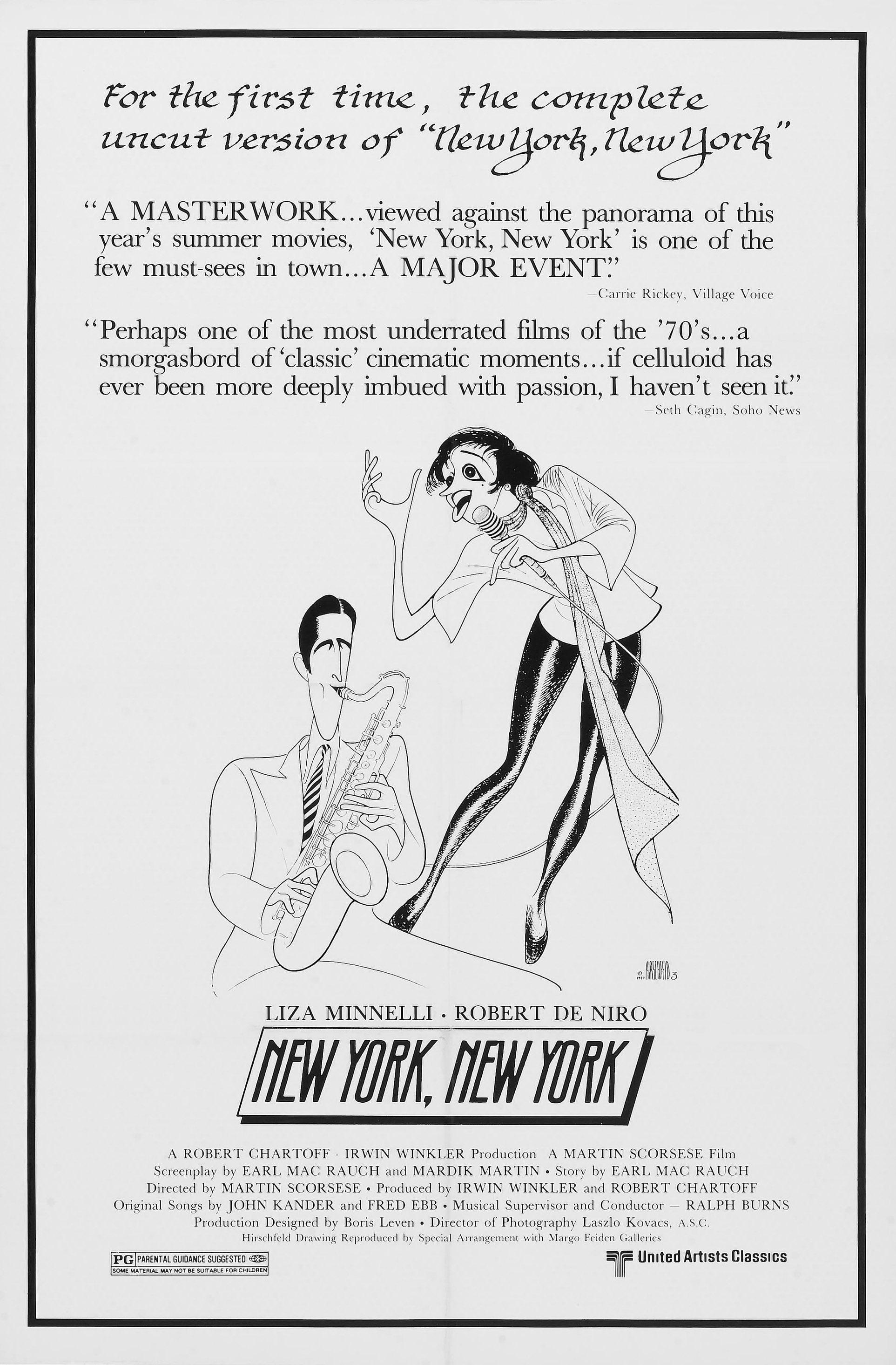 Постер фильма Нью-Йорк, Нью-Йорк | New York, New York