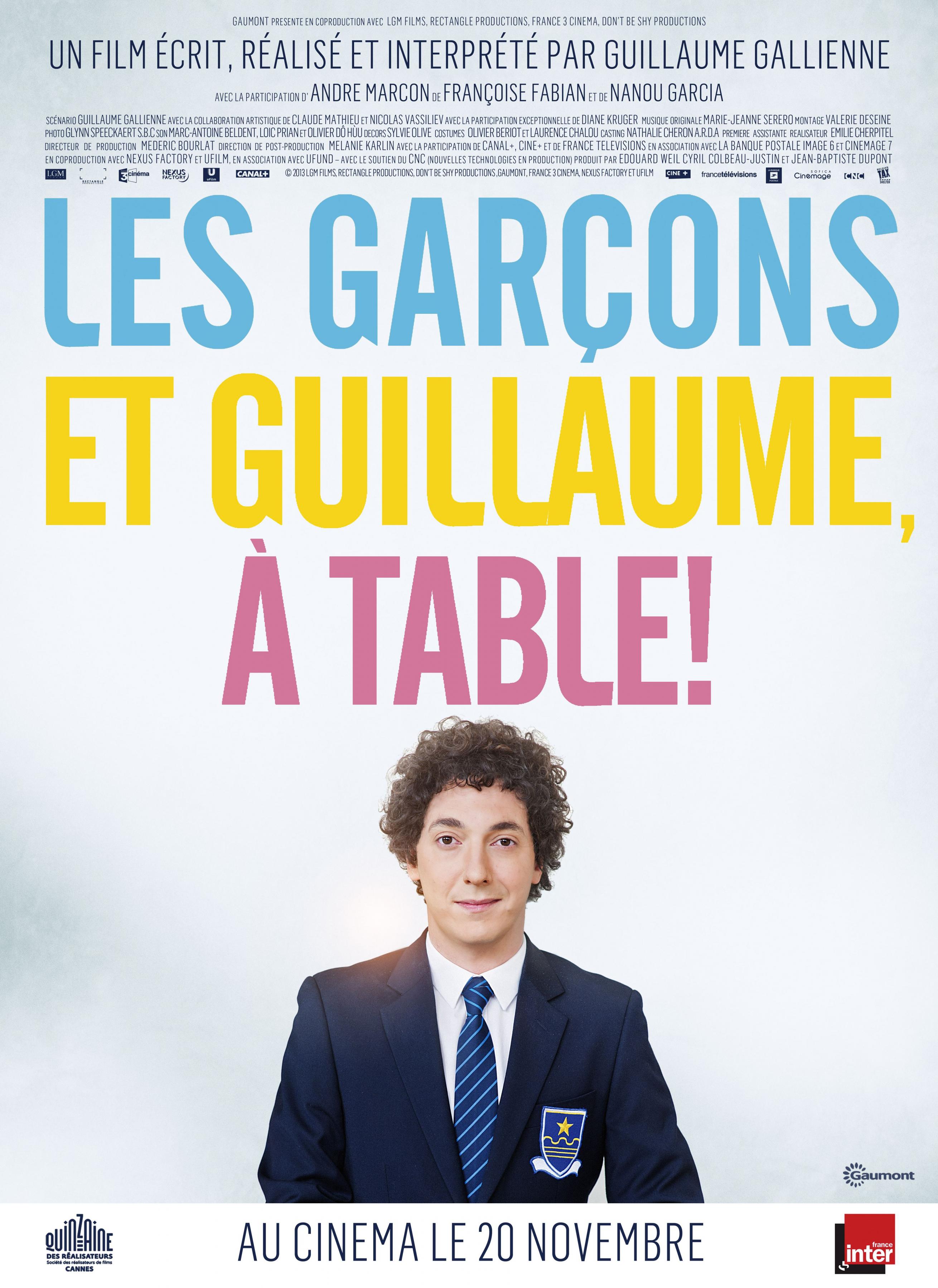 Постер фильма Я, снова я и мама | Les garçons et Guillaume, à table!